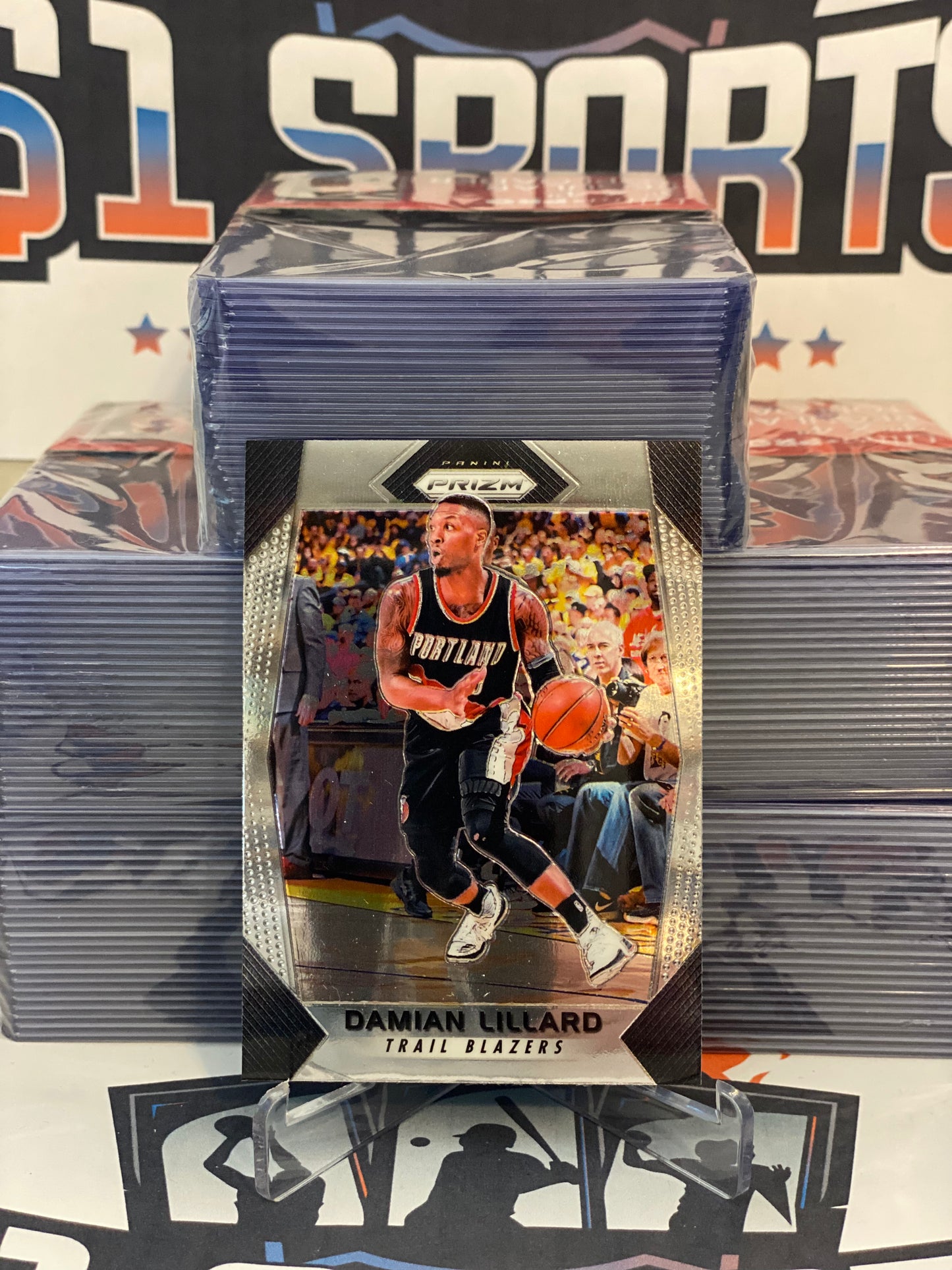 2017 Panini Prizm Damian Lillard #141