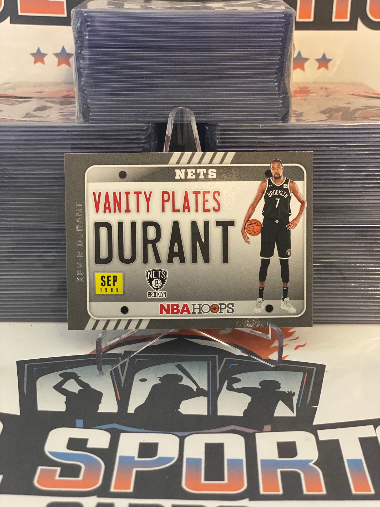 2020 NBA Hoops (Vanity Plates) Kevin Durant #14