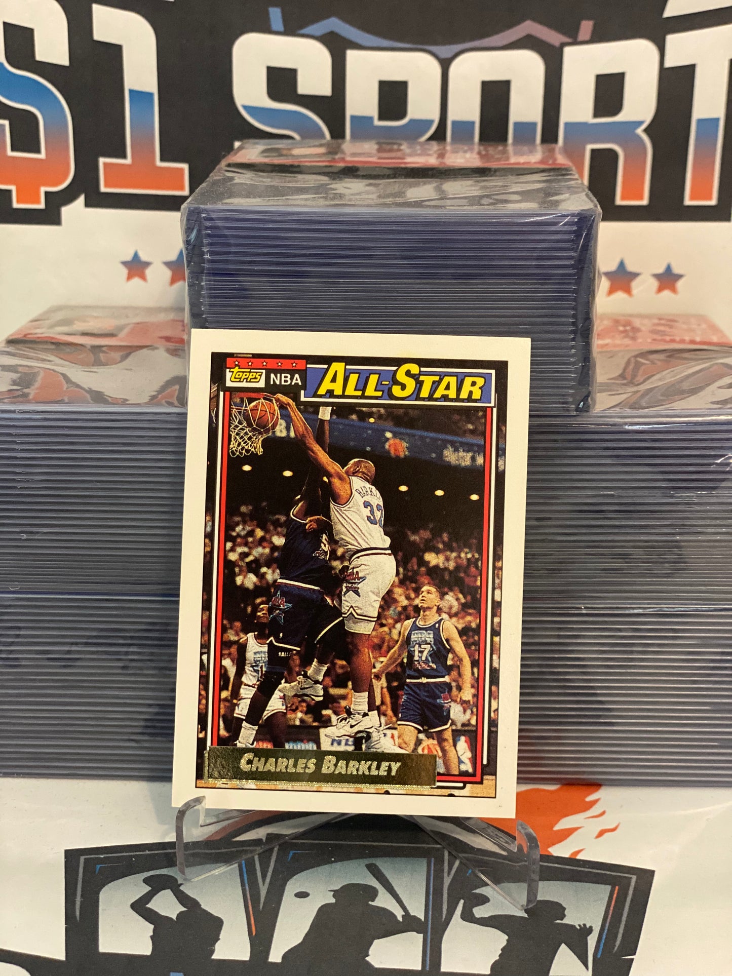 1992 Topps (Gold, All-Star) Charles Barkley #107