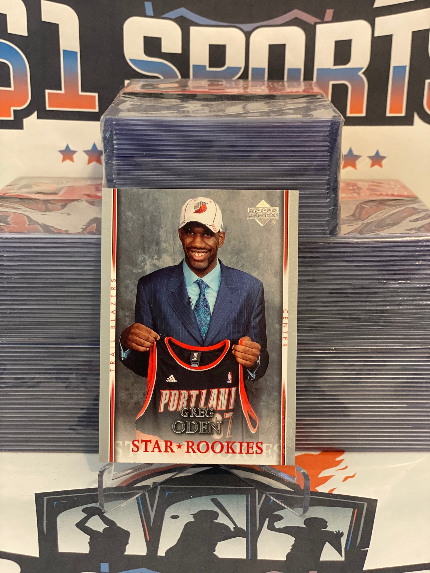 2007 Upper Deck (Star Rookies) Greg Oden #233