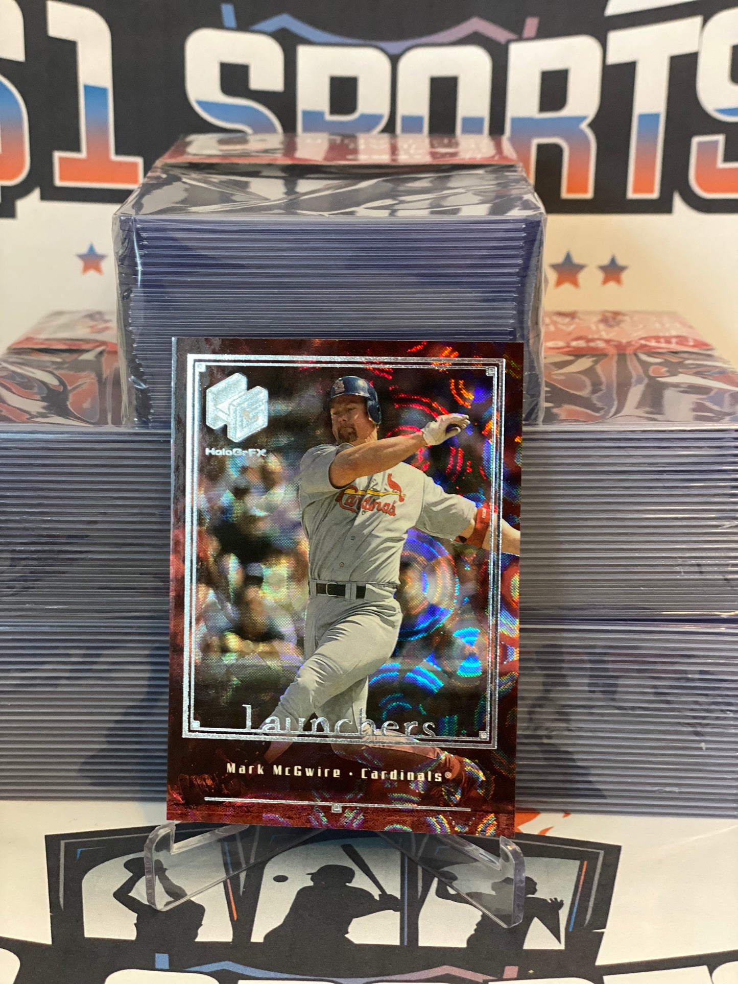 1999 Upper Deck HoloGrFX (Launchers) Mark McGwire #L1