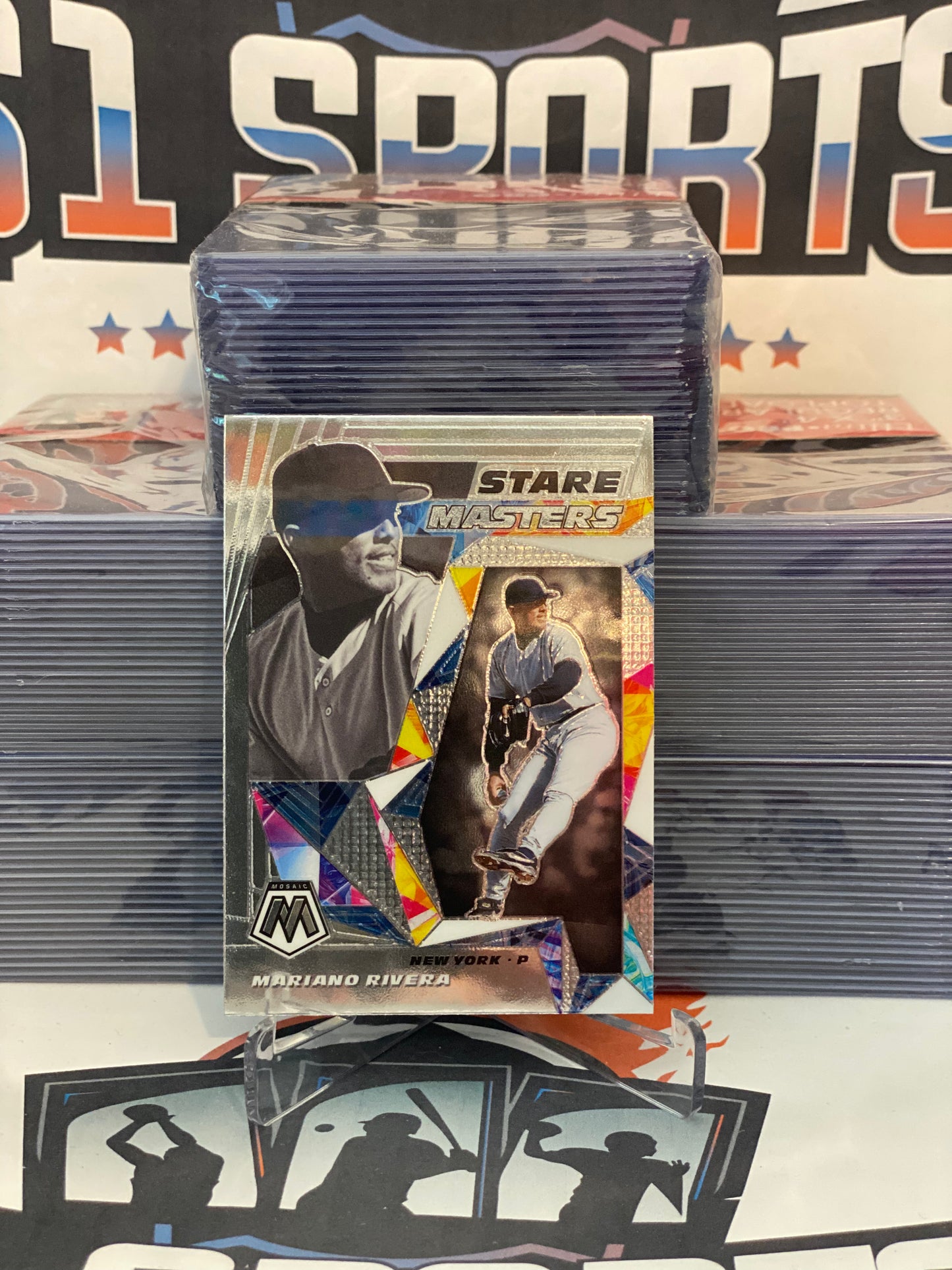 2021 Panini Mosaic (Stare Masters) Mariano Rivera #SM10