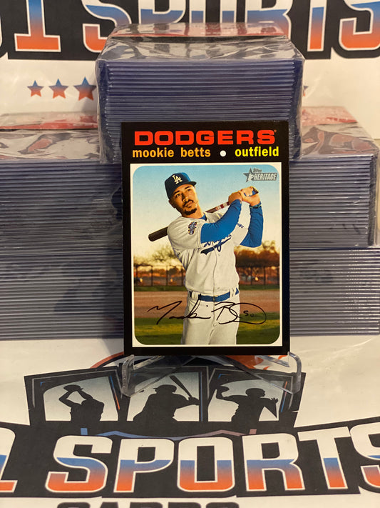 2020 Topps Heritage Mookie Betts #502