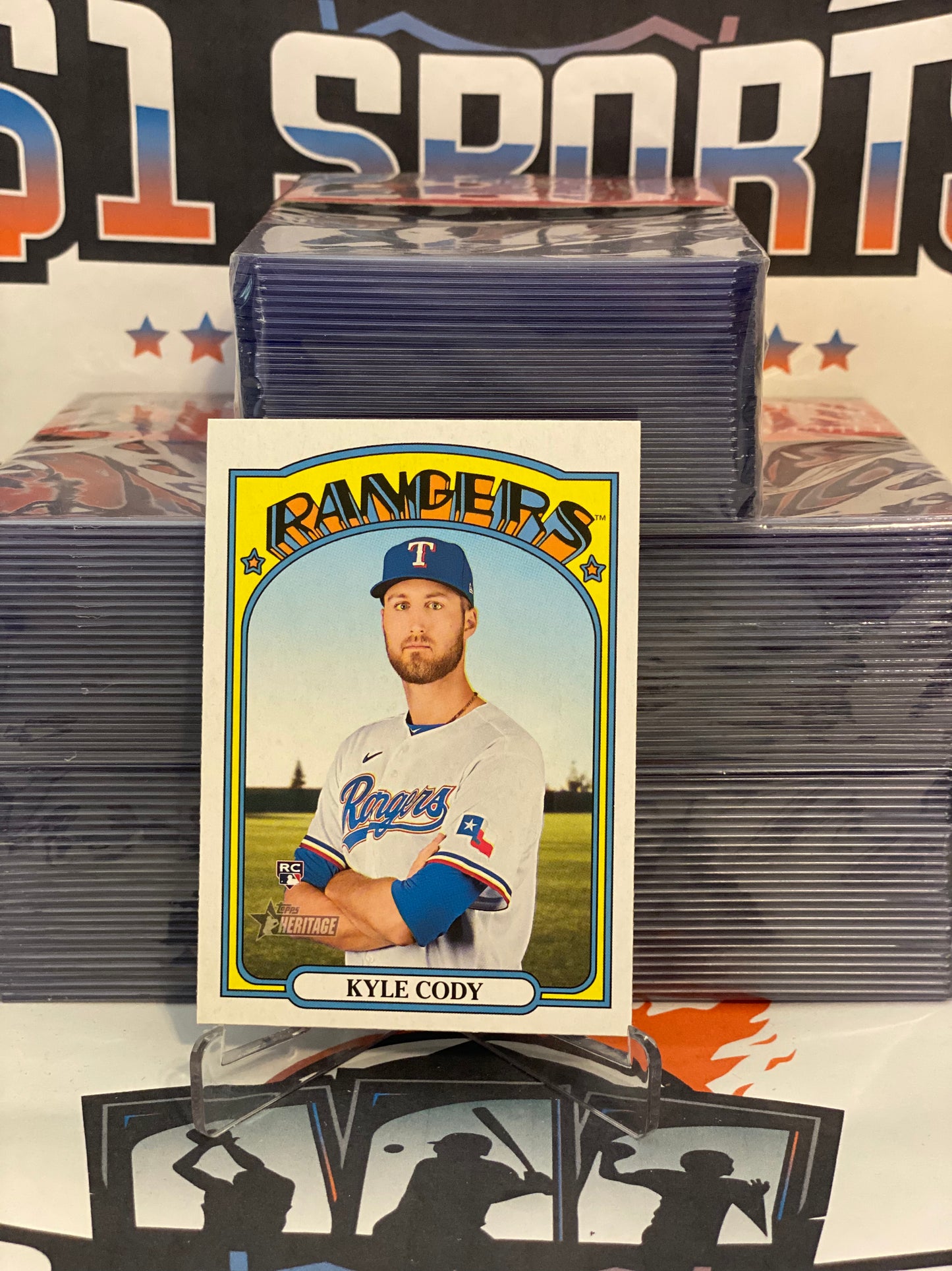 2021 Topps Heritage Kyle Cody Rookie #612