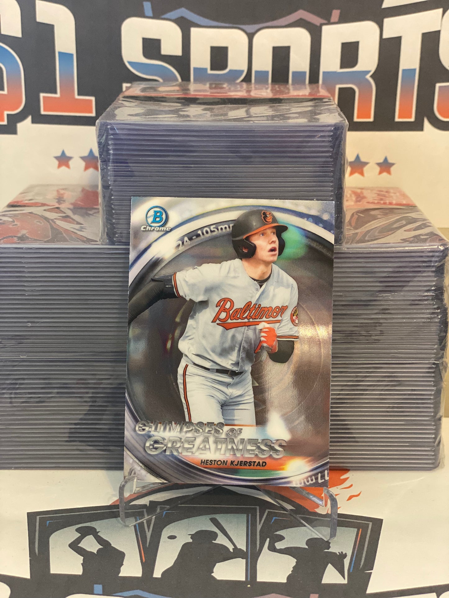 2020 Bowman Chrome (Glimpses of Greatness) Heston Kjerstad #GOG-HK