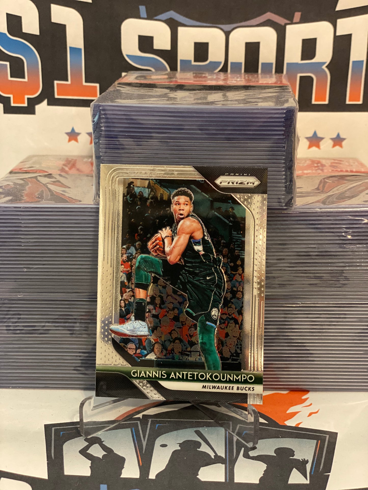 2018 Panini Prizm Giannis Antetokounmpo #296
