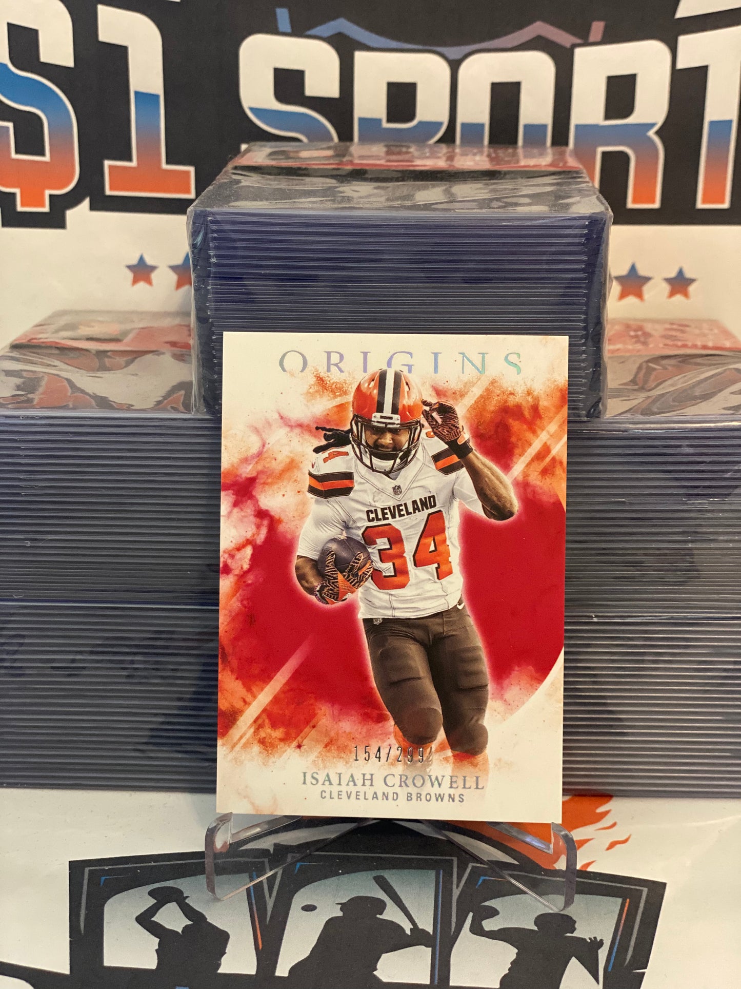 2017 Panini Origins (154/299) Isaiah Crowell #92