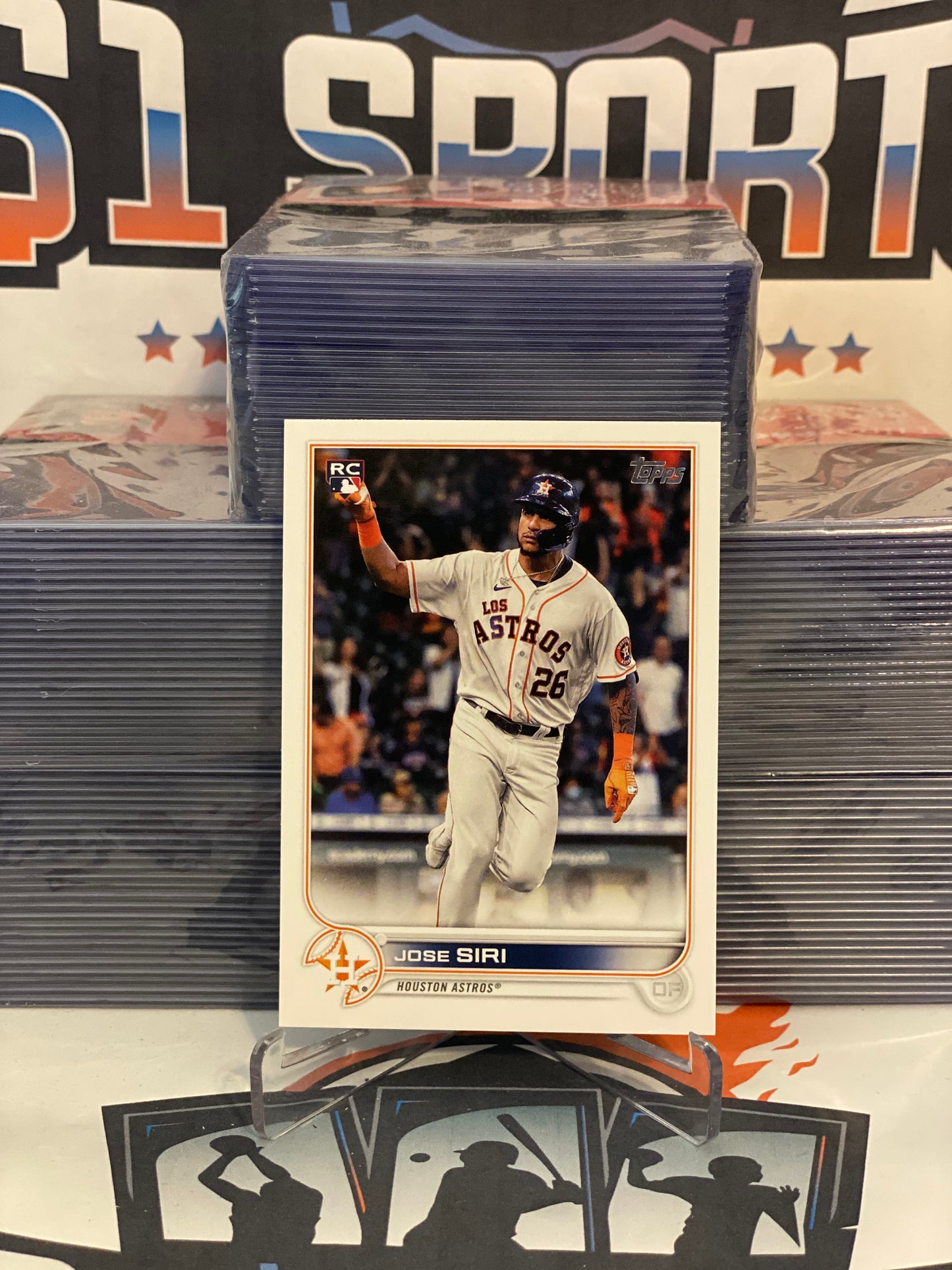 2022 Topps Jose Siri Rookie #599