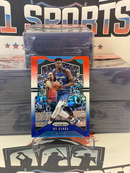 2019 Panini Prizm (Red, White & Blue Prizm) Mo Bamba #191