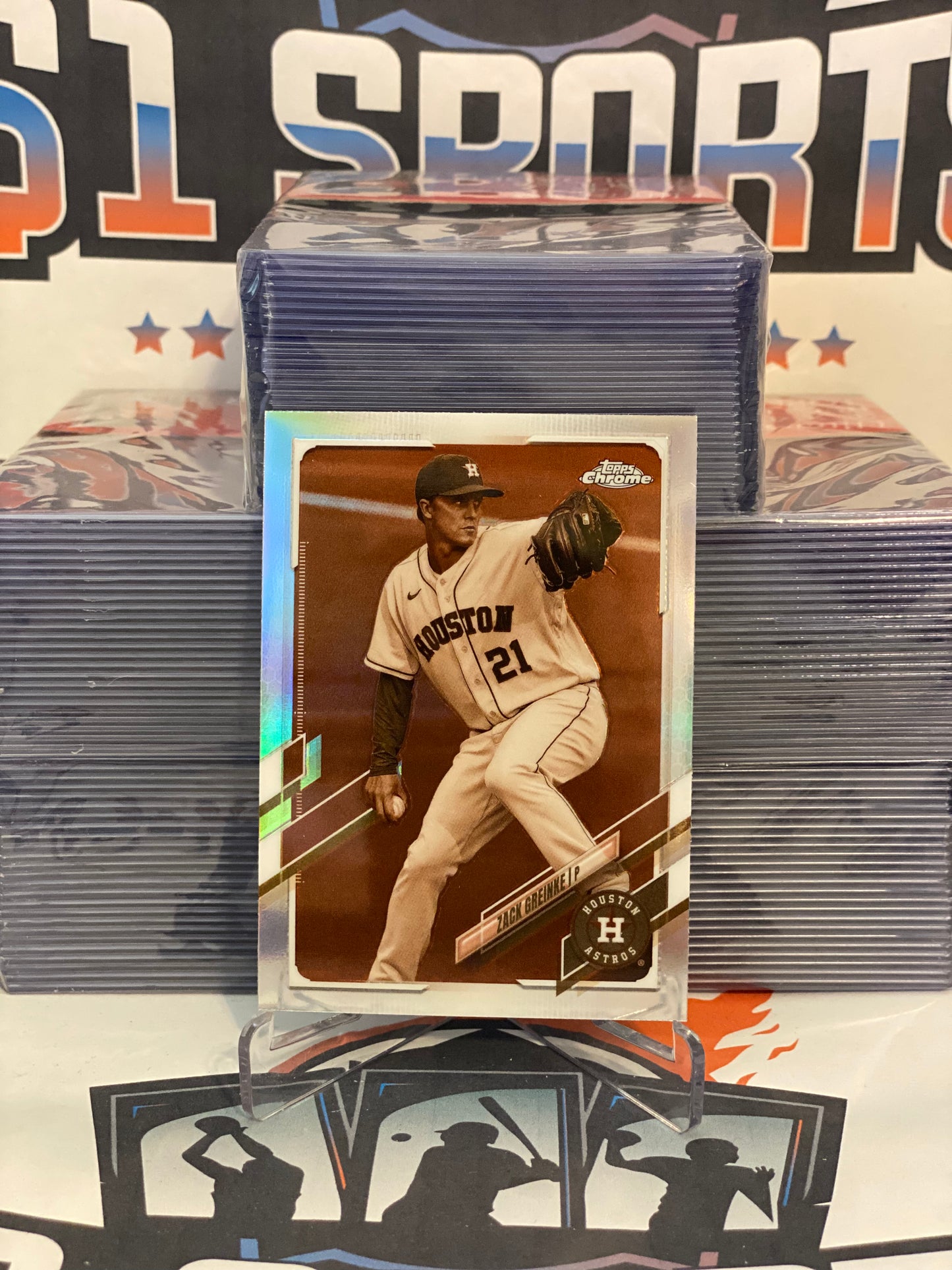2021 Topps Chrome (Sepia Refractor) Zach Greinke #154