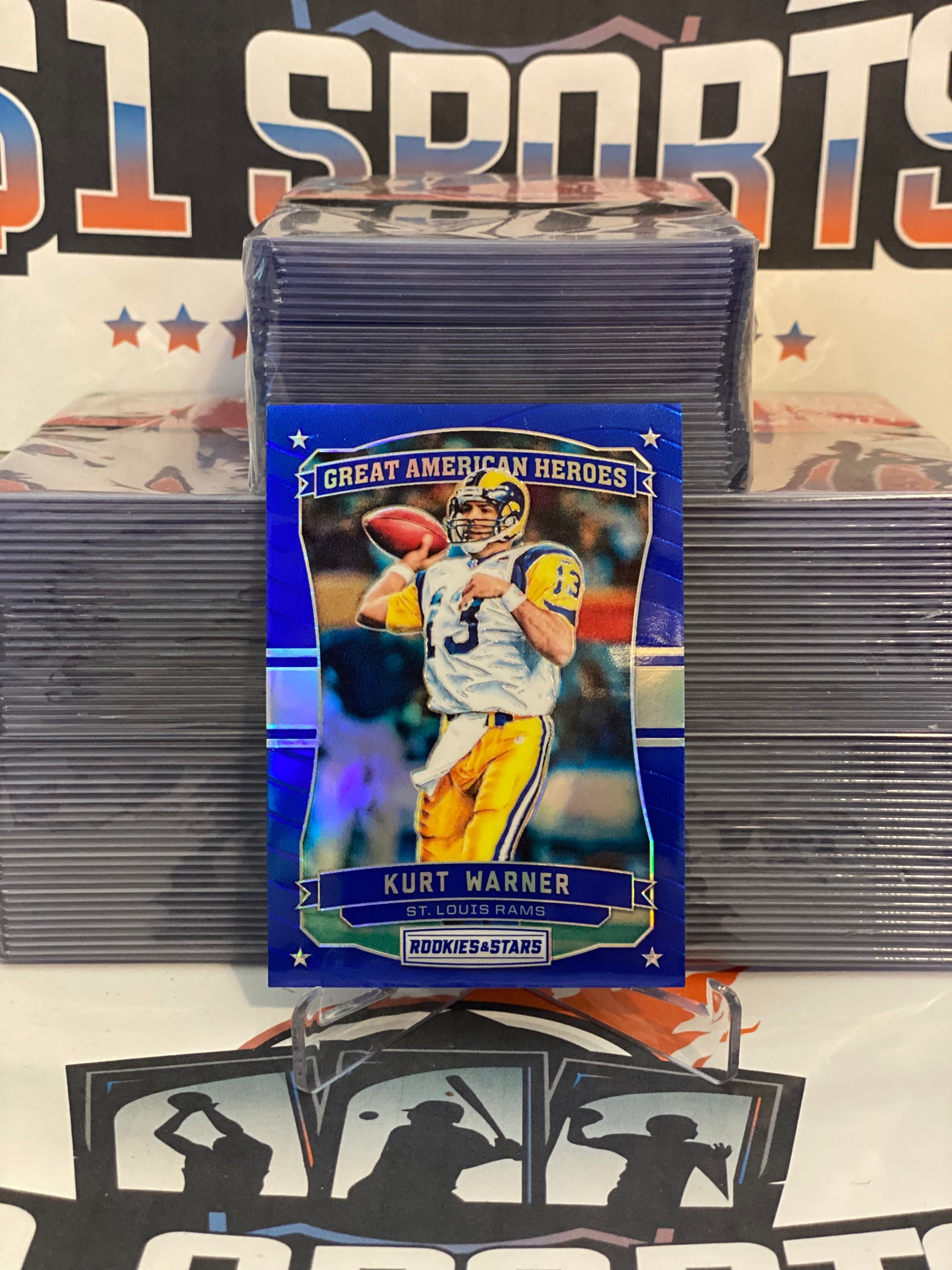 2016 Panini Rookies and Stars (Great American Heroes) Kurt Warner #3