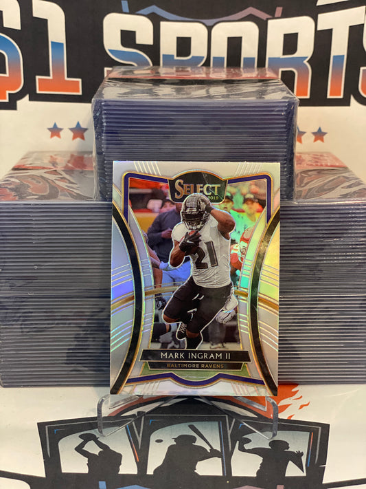 2019 Panini Select (Holo Prizm, Premier Level) Mark Ingram II #159