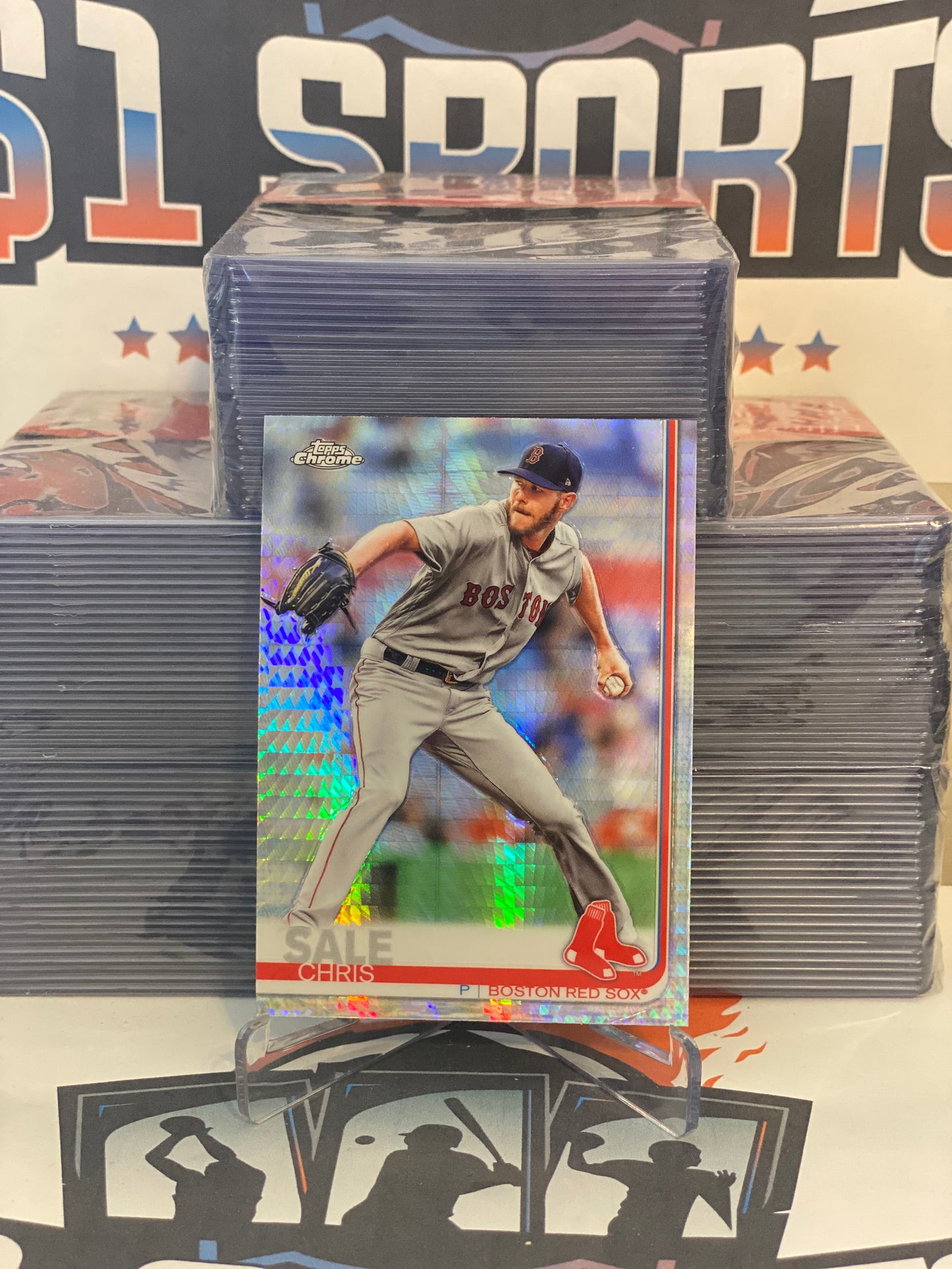 2019 Topps Chrome (Prism Refractor) Chris Sale #165