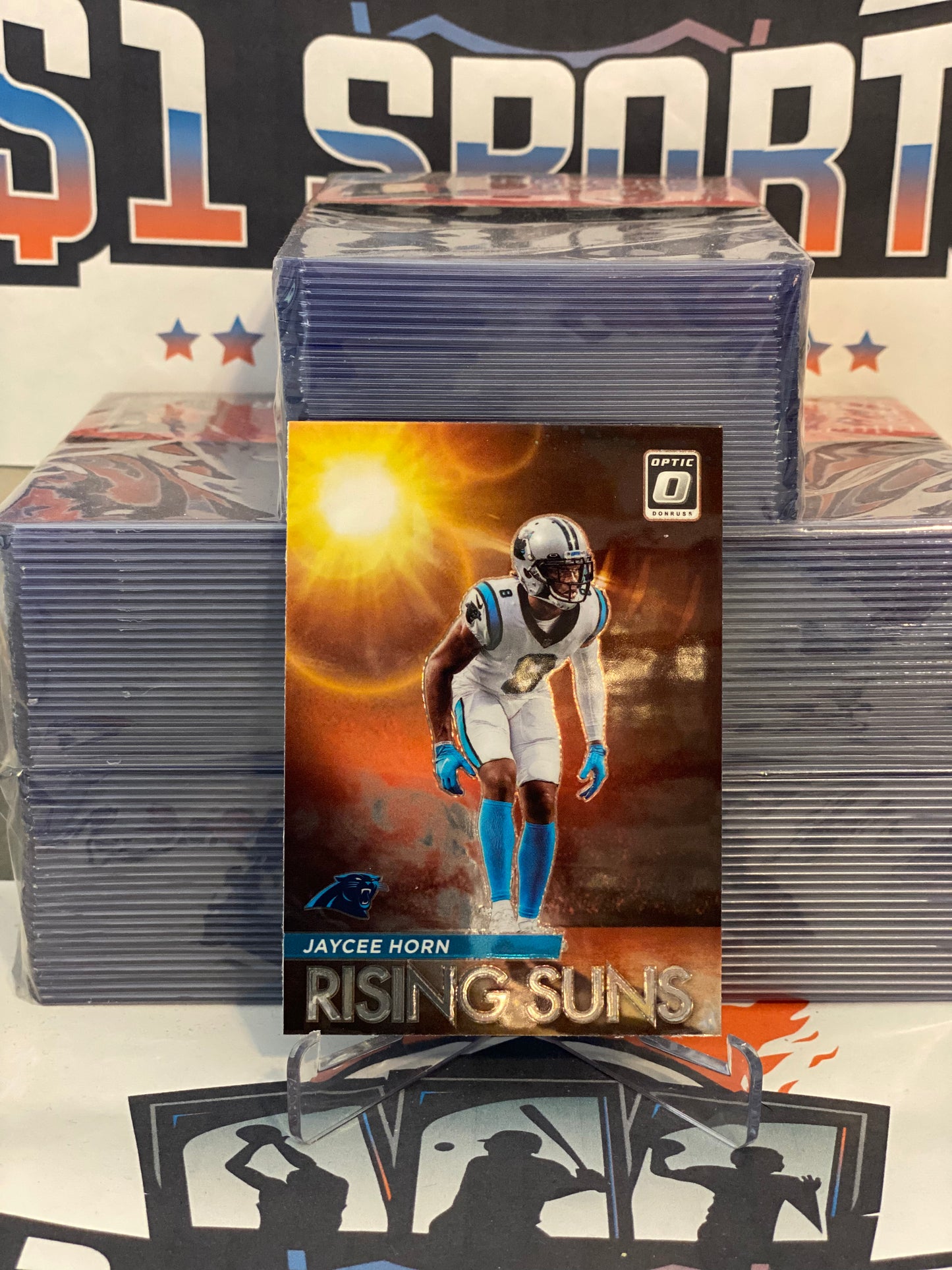 2021 Donruss Optic (Rising Suns) Jaycee Horn #RS-9