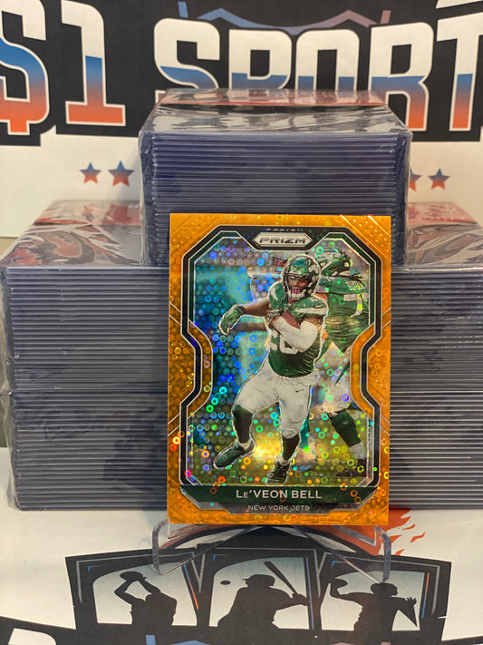 2020 Panini Prizm (Orange Disco Prizm) Le'Veon Bell #30