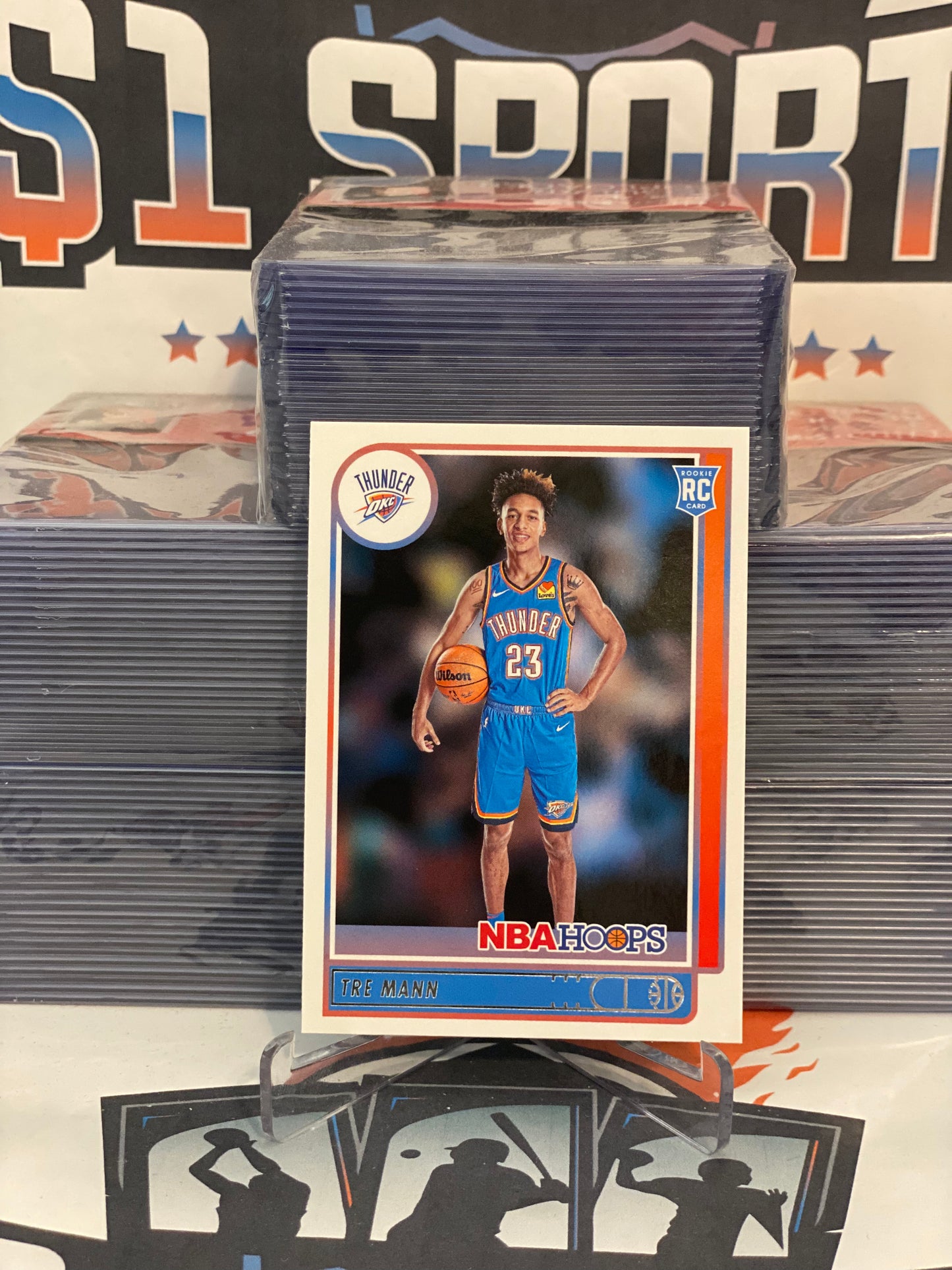 2021 NBA Hoops Tre Mann Rookie #237