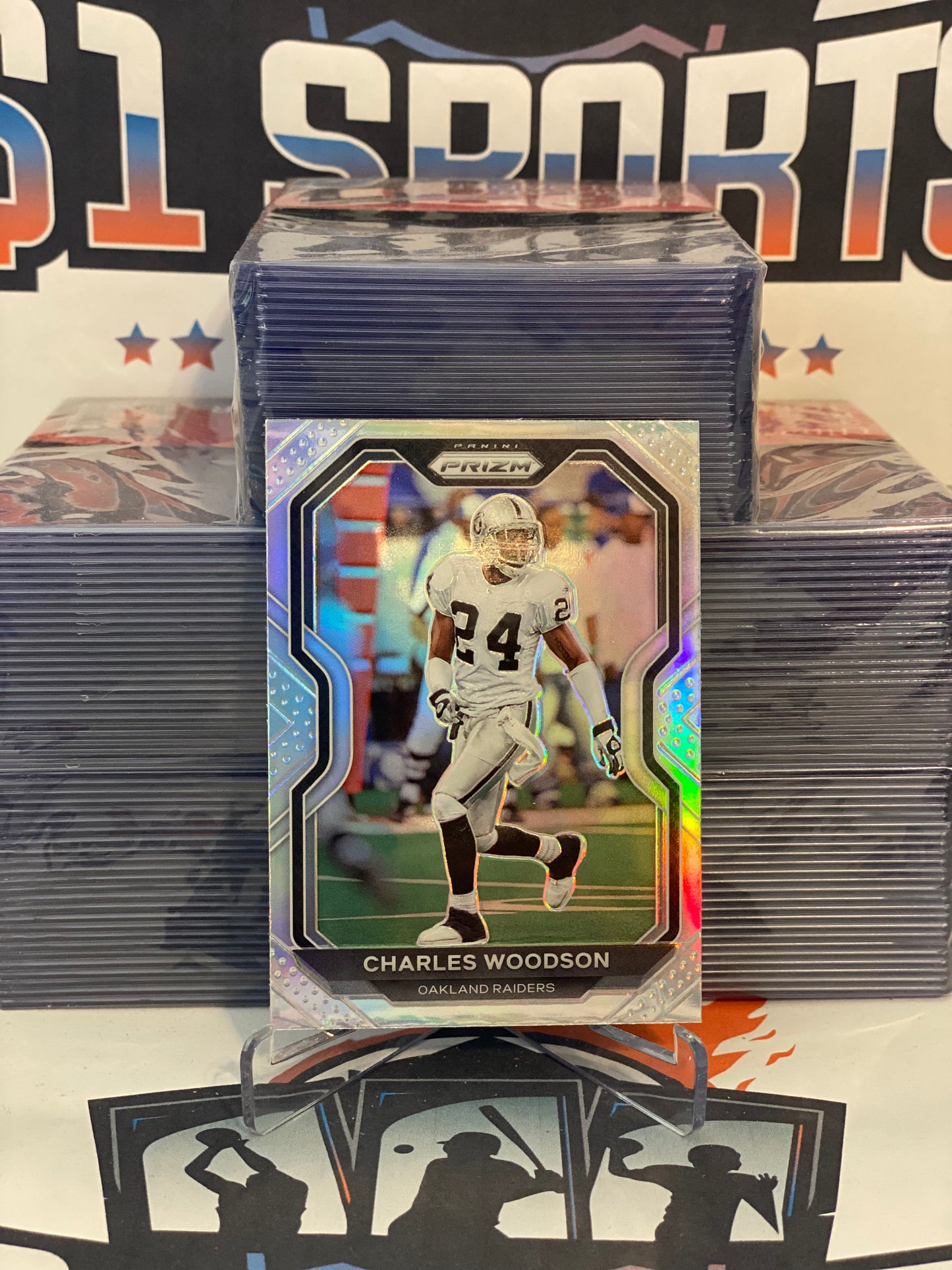 2020 Panini Prizm (Silver Prizm) Charles Woodson #138