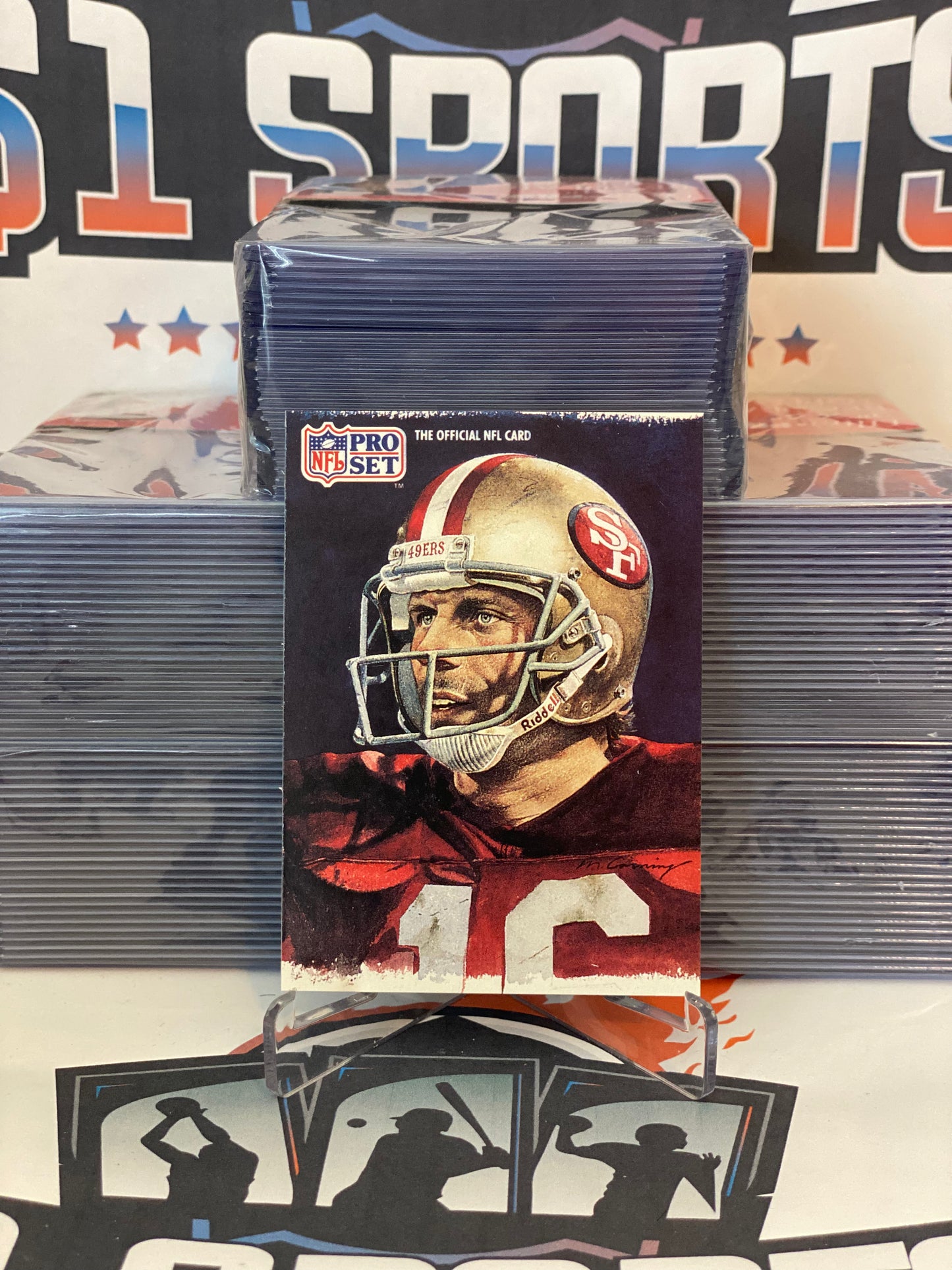 1991 Pro Set (All-NFC Team) Joe Montana #387