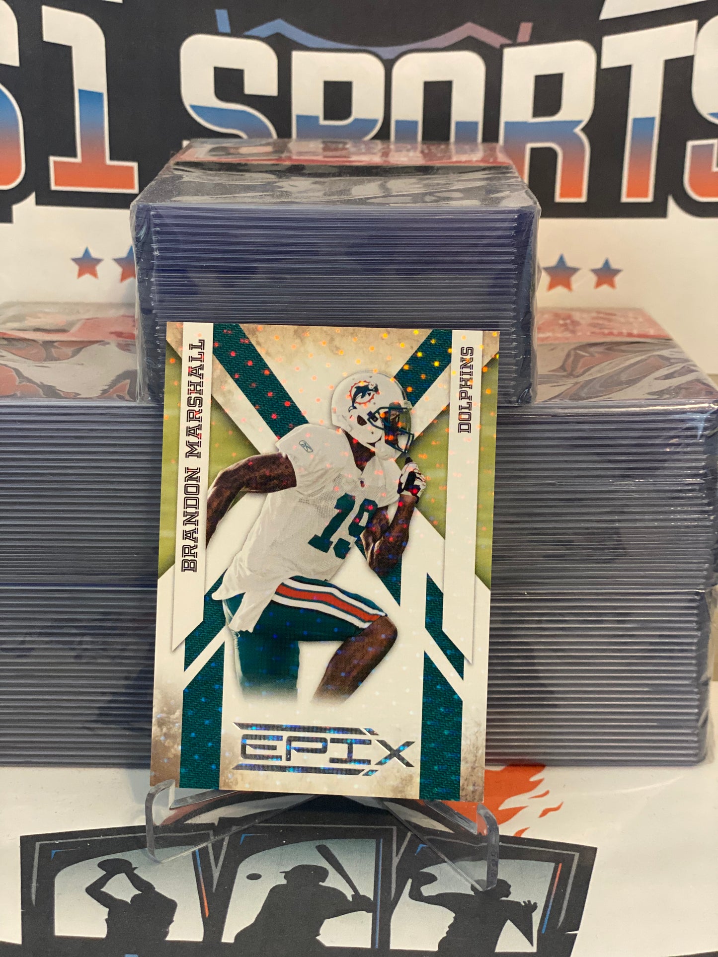 2010 Panini Epix (199/250) Brandon Marshall #51