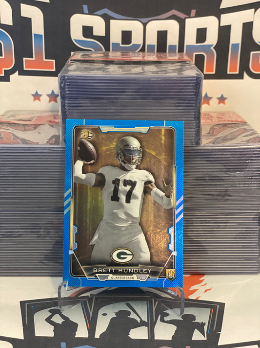 2015 Bowman (Blue 426/499) Brett Hundley Rookie #24