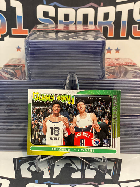 2021 NBA Hoops (Jersey Swap) Rui Hachimura & Yuta Watanabe #2