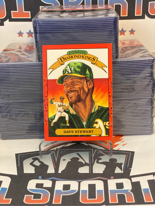 1990 Donruss (Diamond Kings) Dave Stewart #6