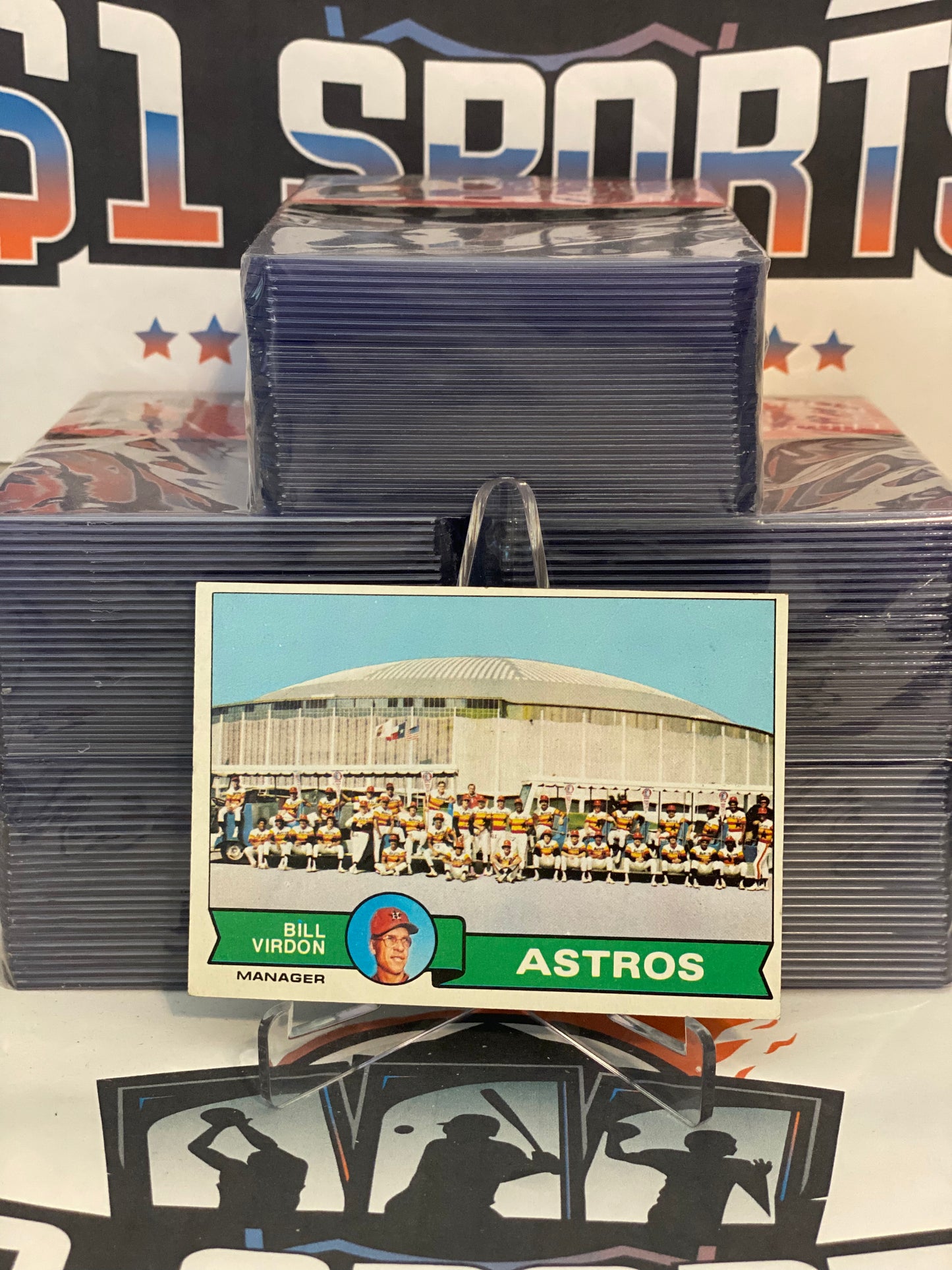 1979 Topps (Houston Astros Team Checklist) J.R. Richard, Joe Niekro, Jose Cruz #381