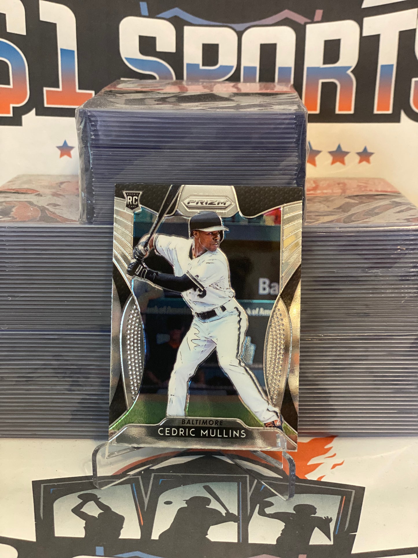 2019 Panini Prizm Cedric Mullins Rookie #32