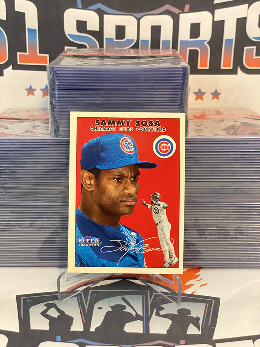 2000 Fleer Tradition (Twizzlers) Sammy Sosa #8