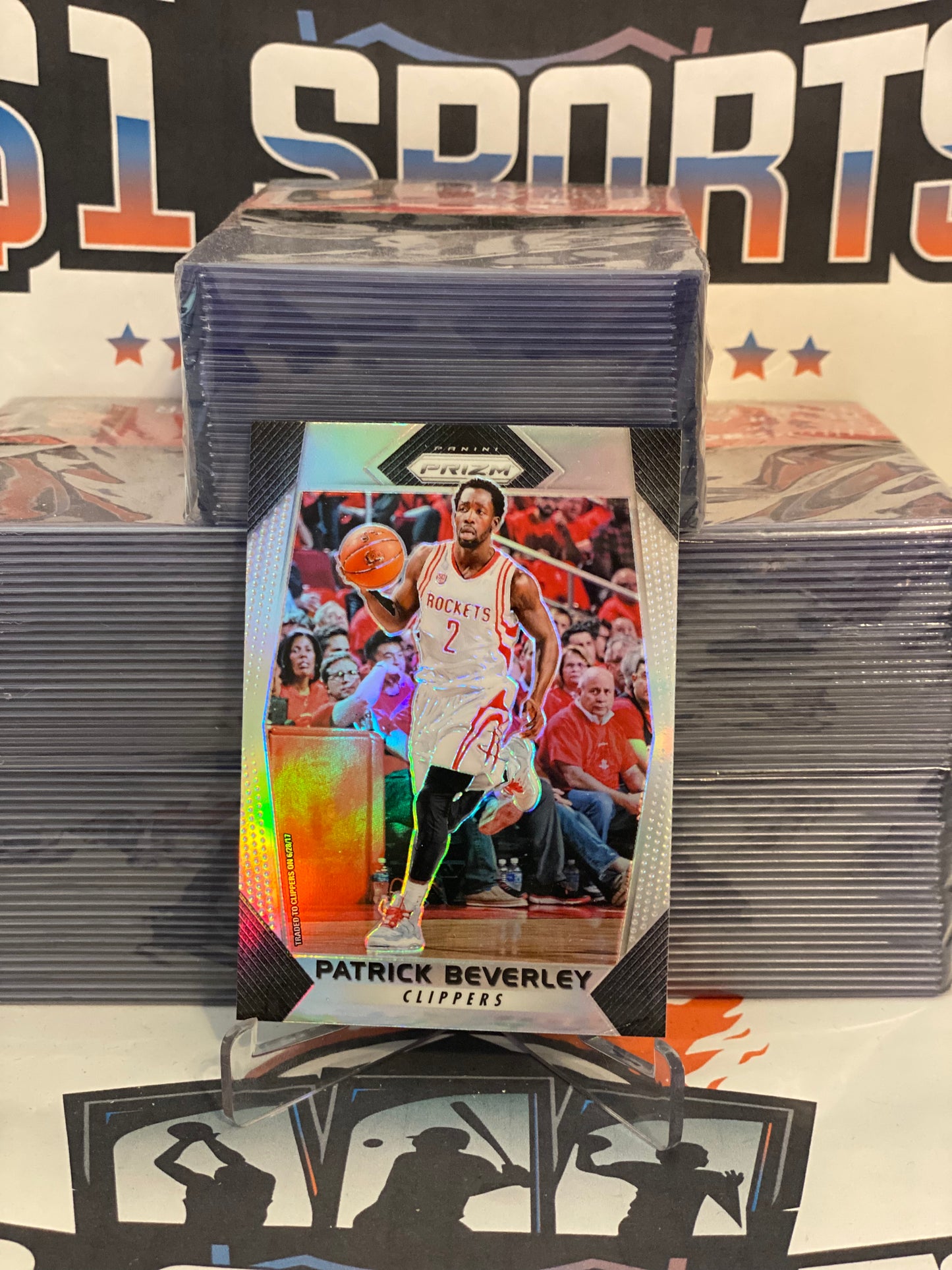 2017 Panini Prizm (Silver Prizm) Patrick Beverley #212
