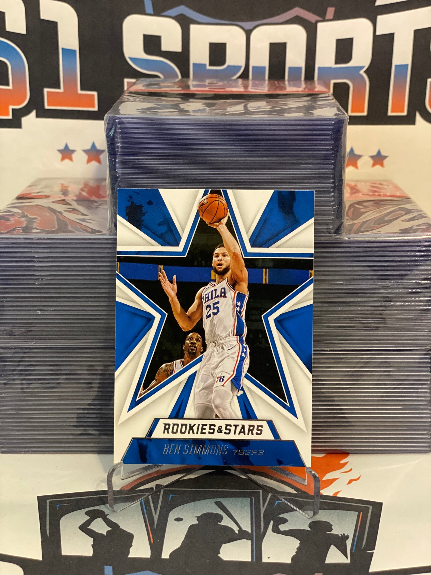 2020 Panini Chronicles (Rookies & Stars) Ben Simmons #668