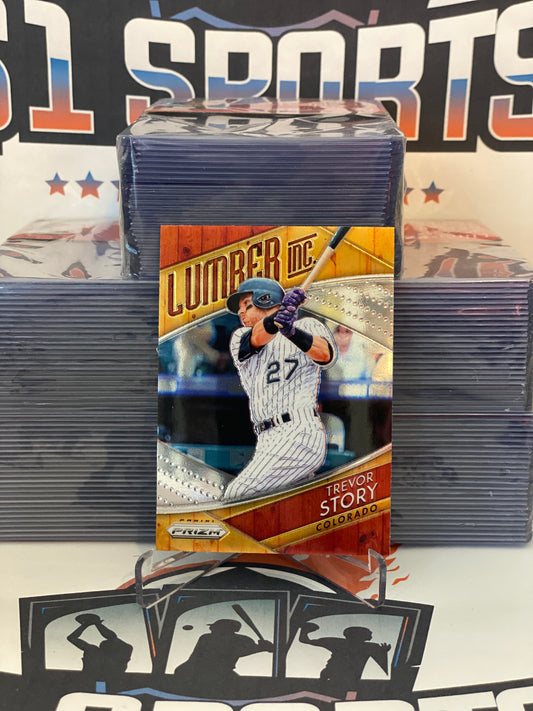 2019 Panini Prizm (Lumber Inc.) Trevor Story #L17