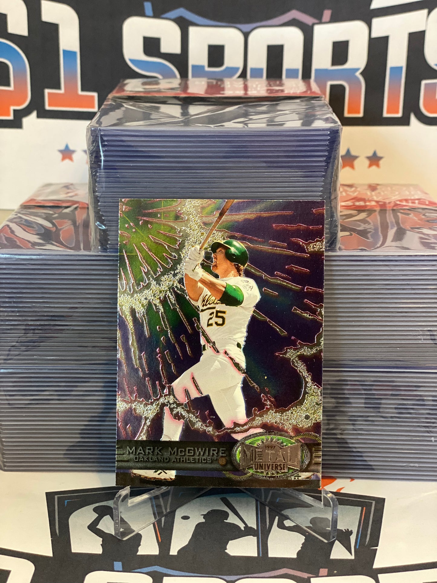 1997 Fleer Metal Mark McGwire #131