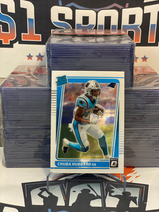 2021 Donruss Optic (Rated Rookie) Chuba Hubbard #225