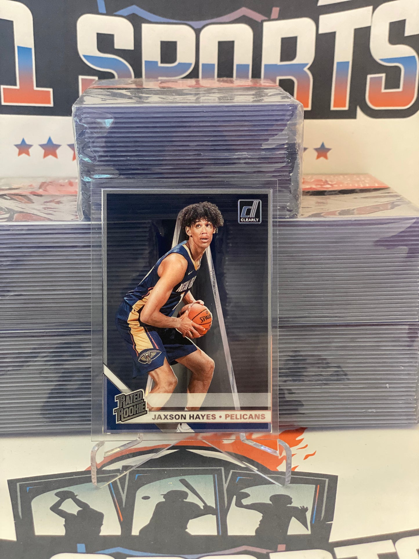 2019 Clearly Donruss (Rated Rookie) Jaxson Hayes #57
