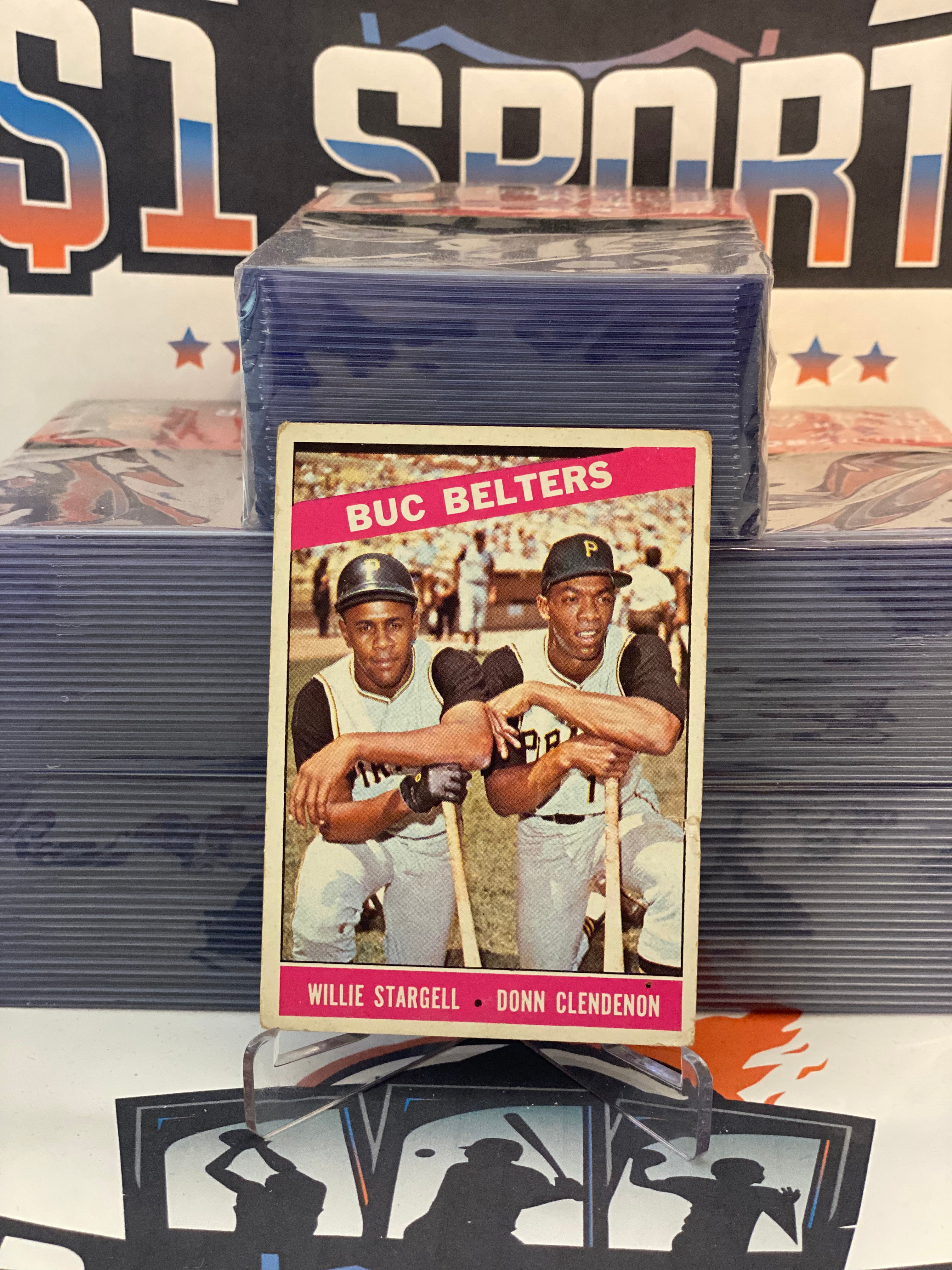 1966 Topps Buc Belters (Willie Stargell/Donn Clendenon)