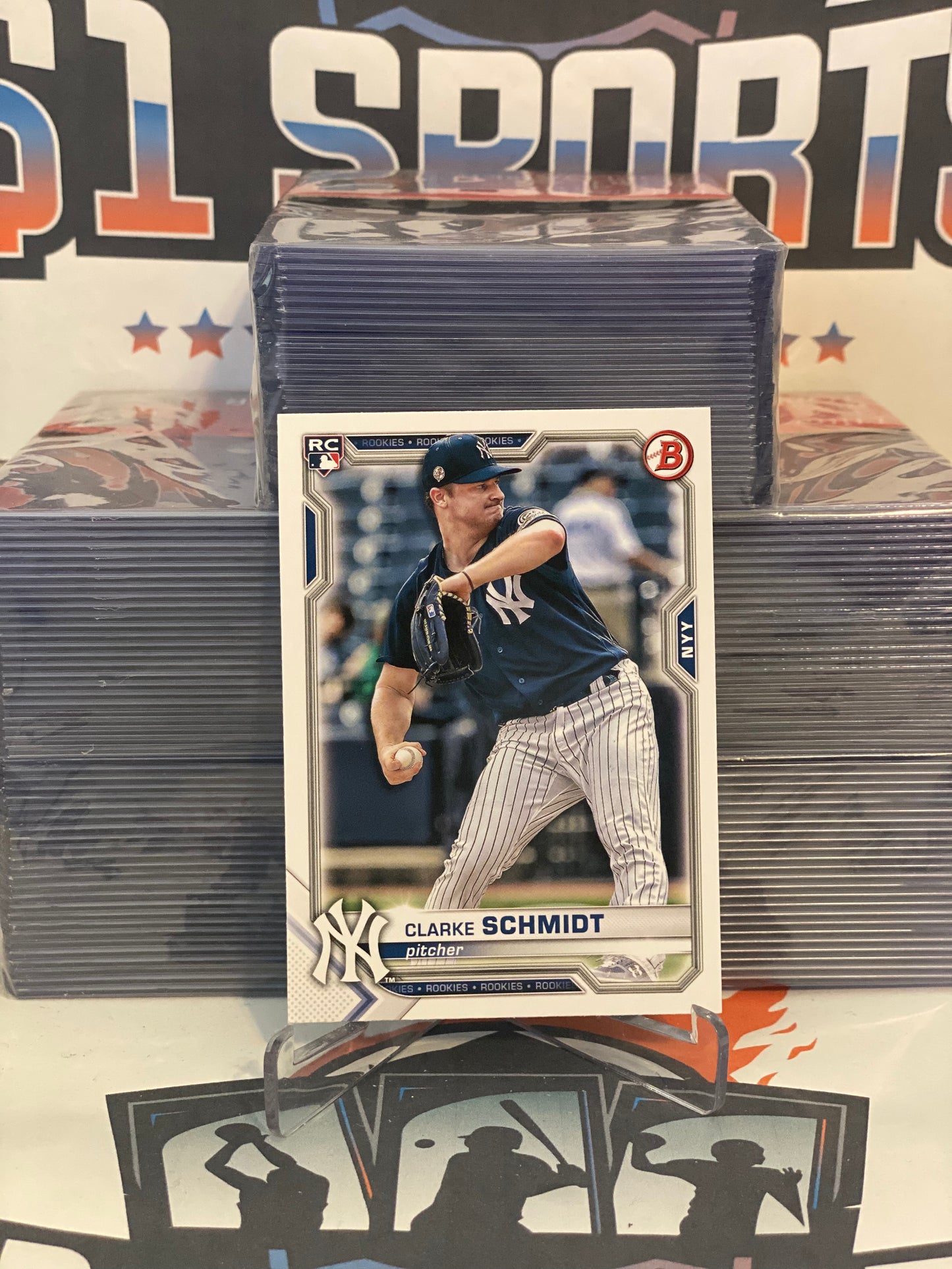 2021 Bowman Clarke Schmidt Rookie #98
