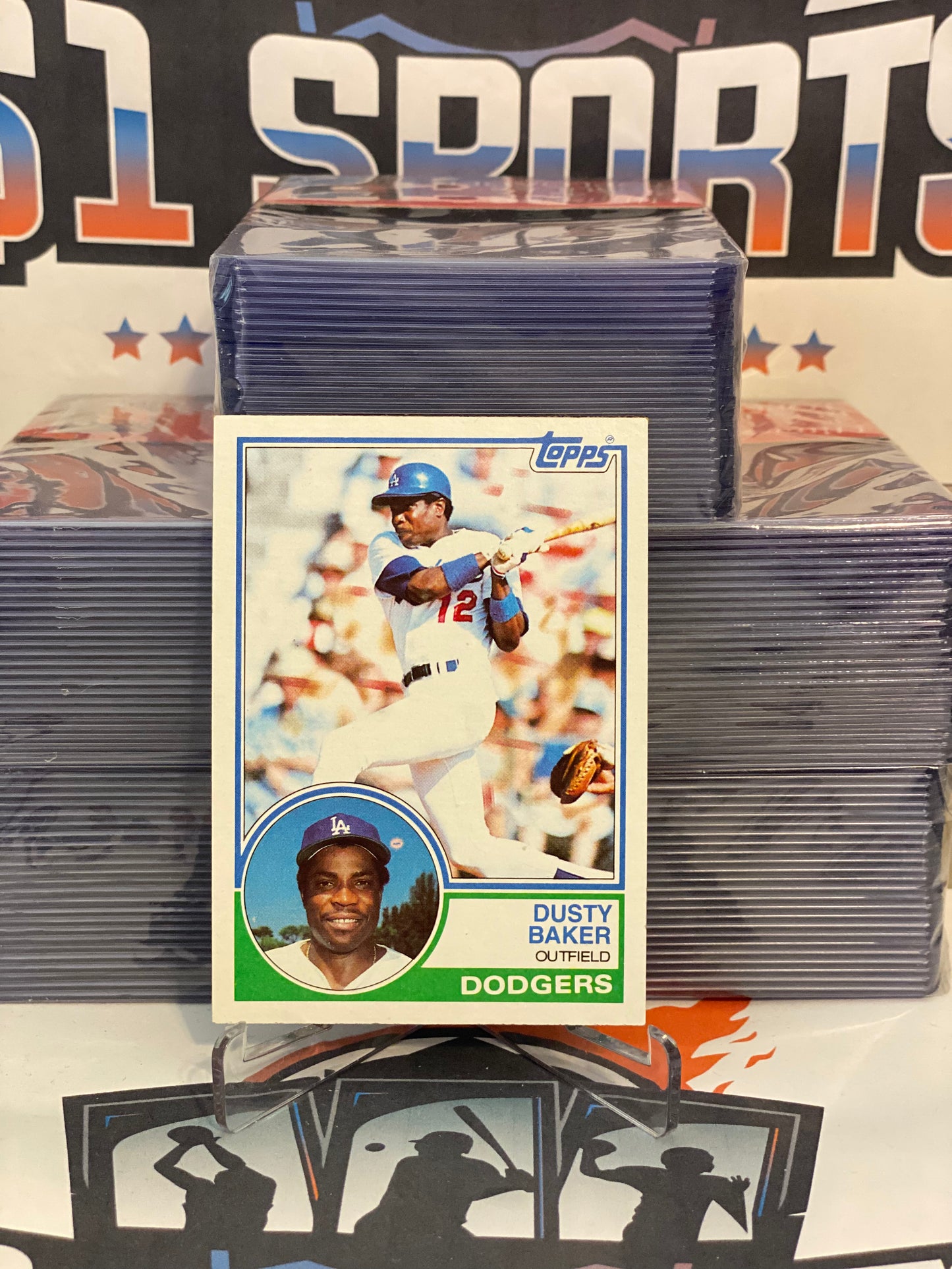 1983 Topps Dusty Baker #220