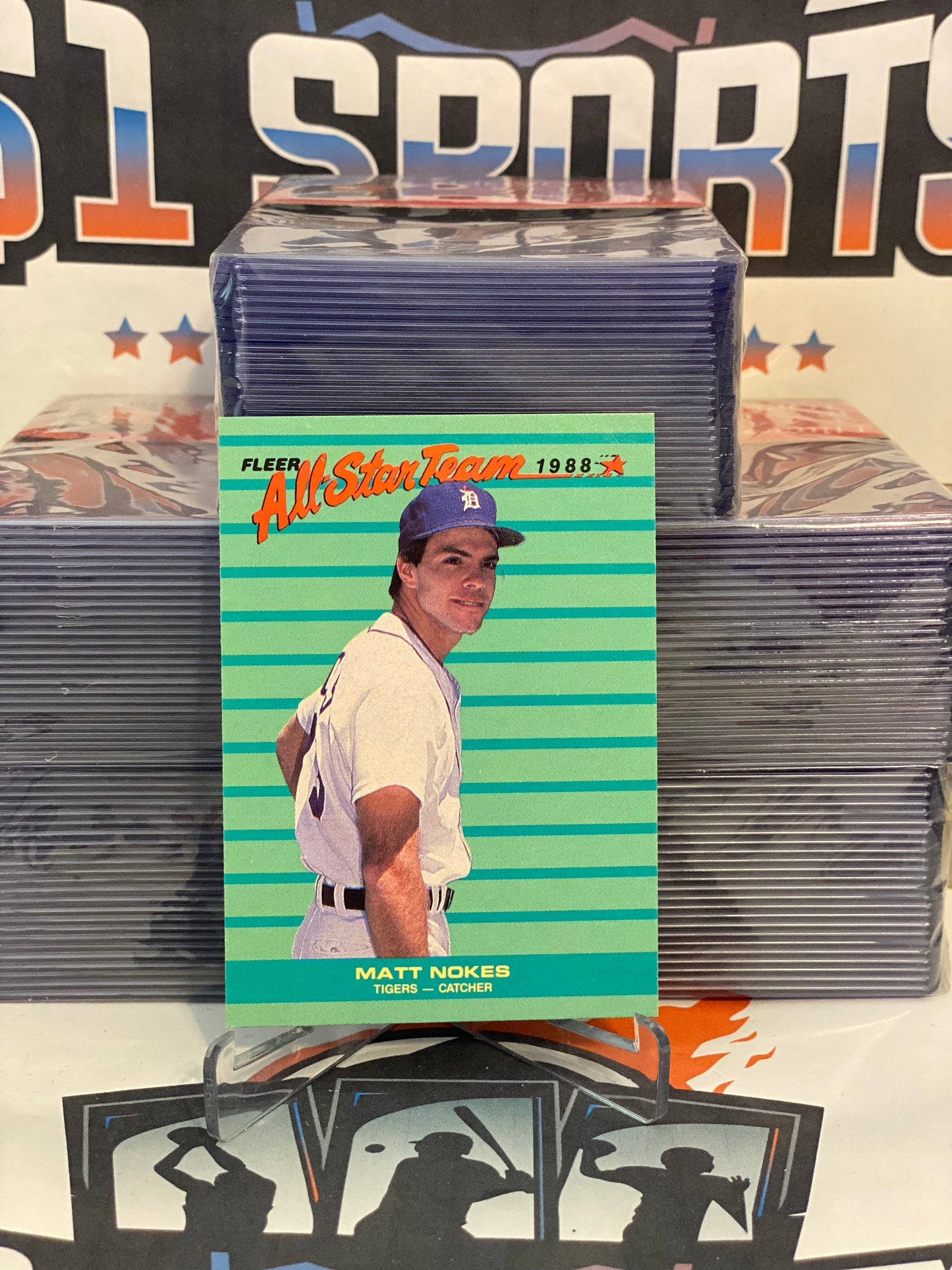 1988 Fleer (All-Star Team) Matt Nokes #1