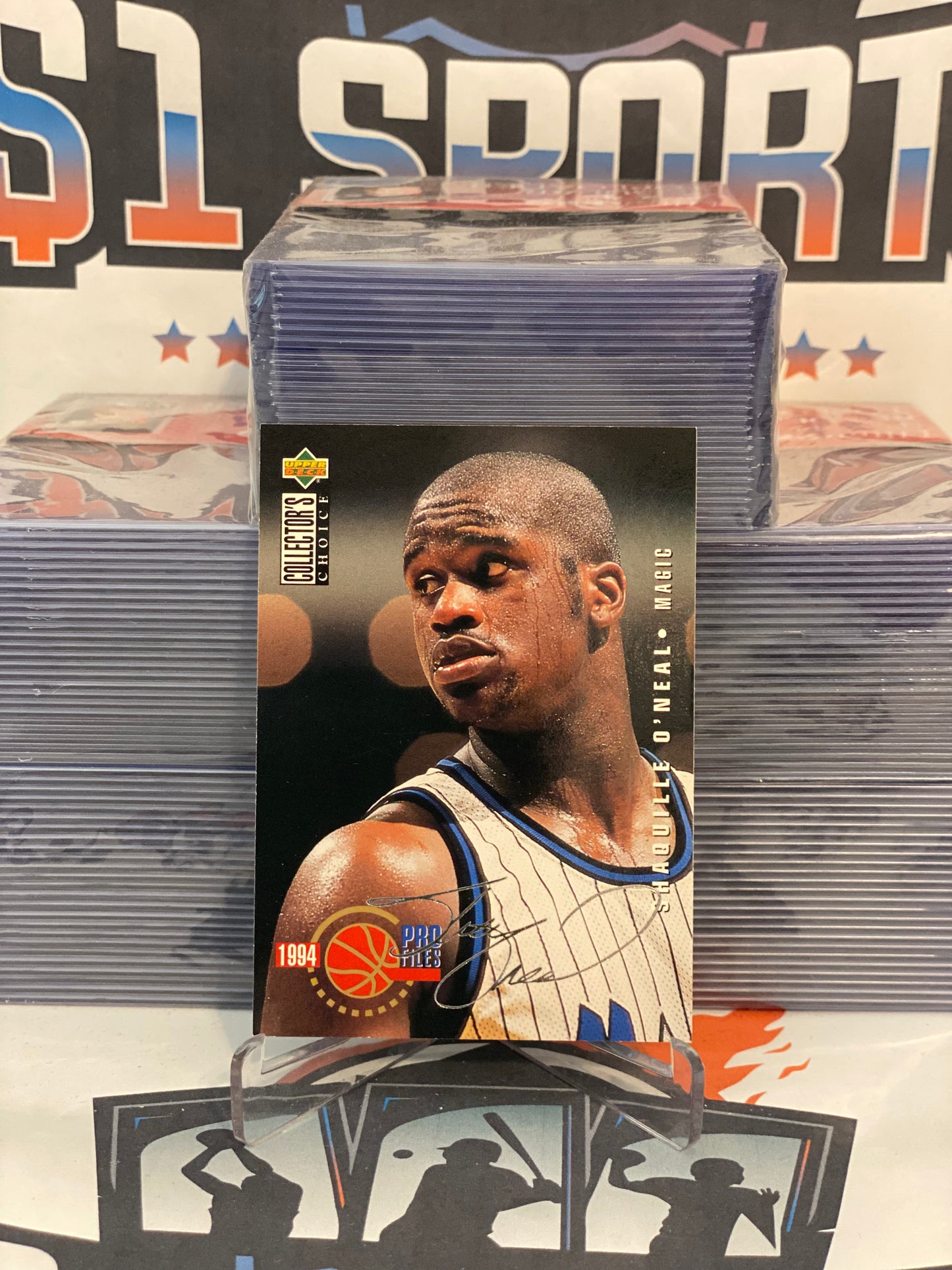 1994 Upper Deck (Pro Files, Silver Signature) Shaquille O'Neal #205