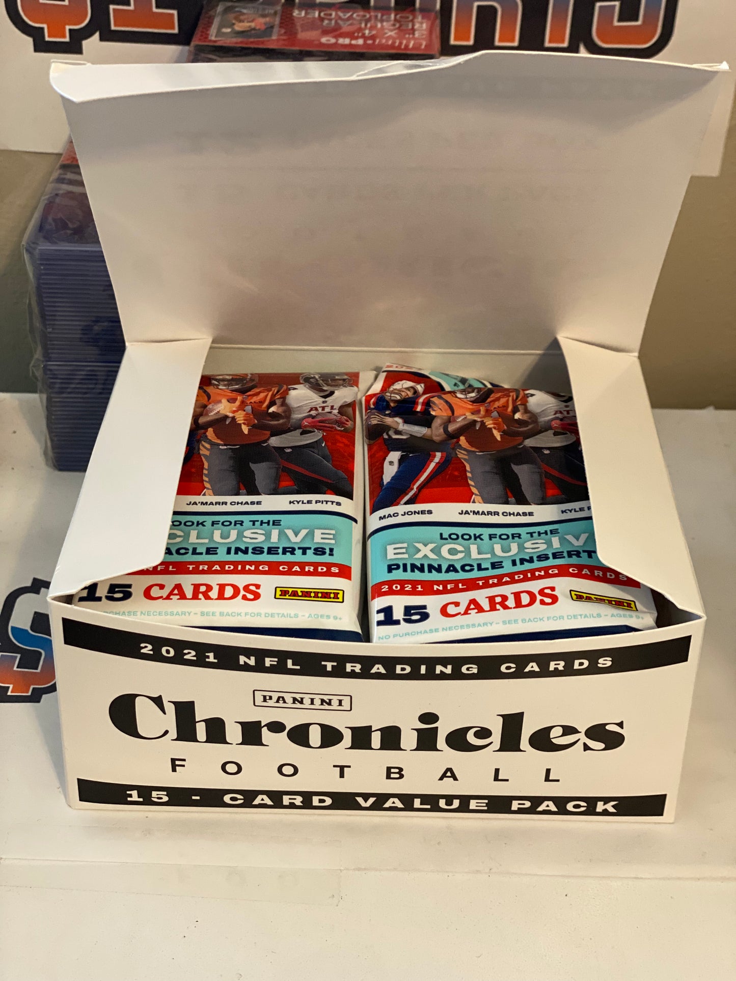 2021 Panini Chronicles NFL Football Value Pack Box