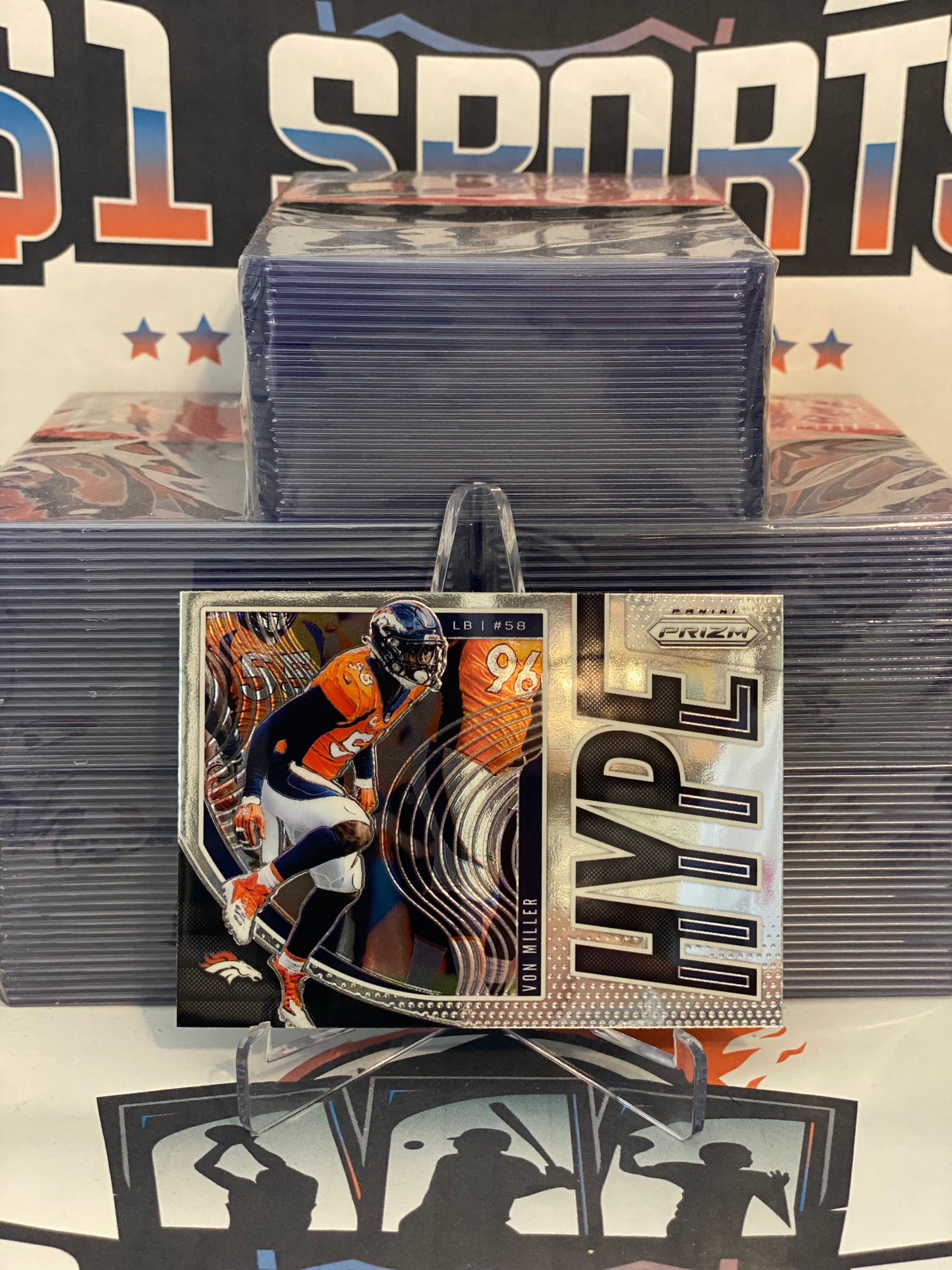 2019 Panini Prizm (Hype) Von Miller #H-VM