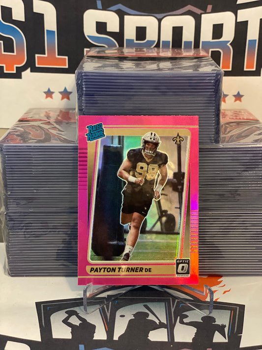 2021 Donruss Optic (Pink Prizm, Rated Rookie) Payton Turner #259