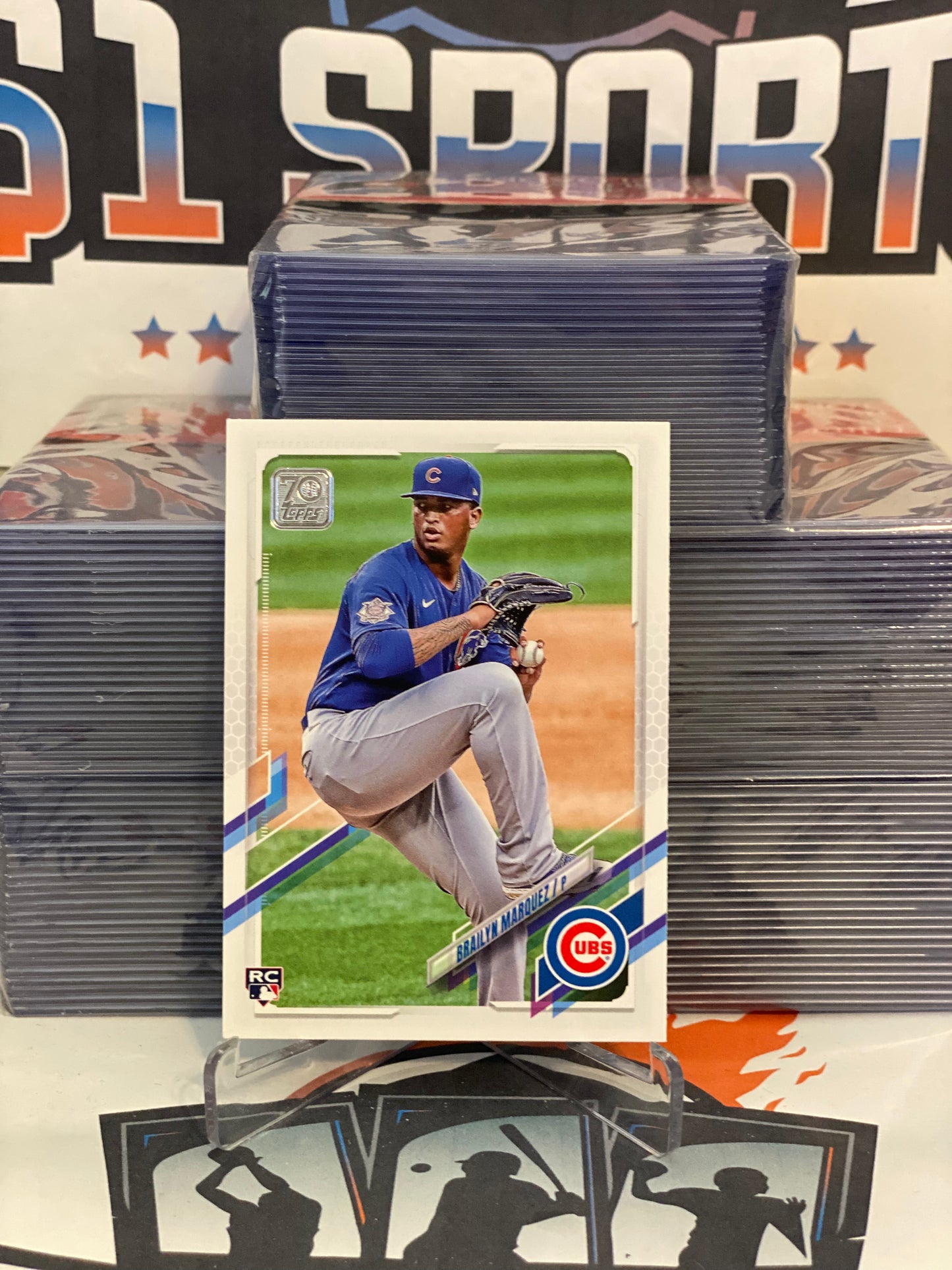 2021 Topps Brailyn Marquez Rookie #404