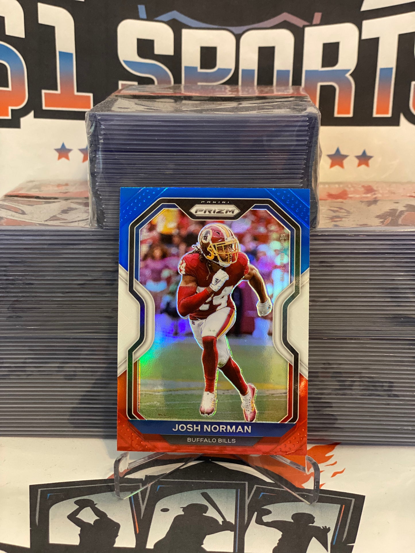 2020 Panini Prizm (Red White Blue Prizm) Josh Norman #8