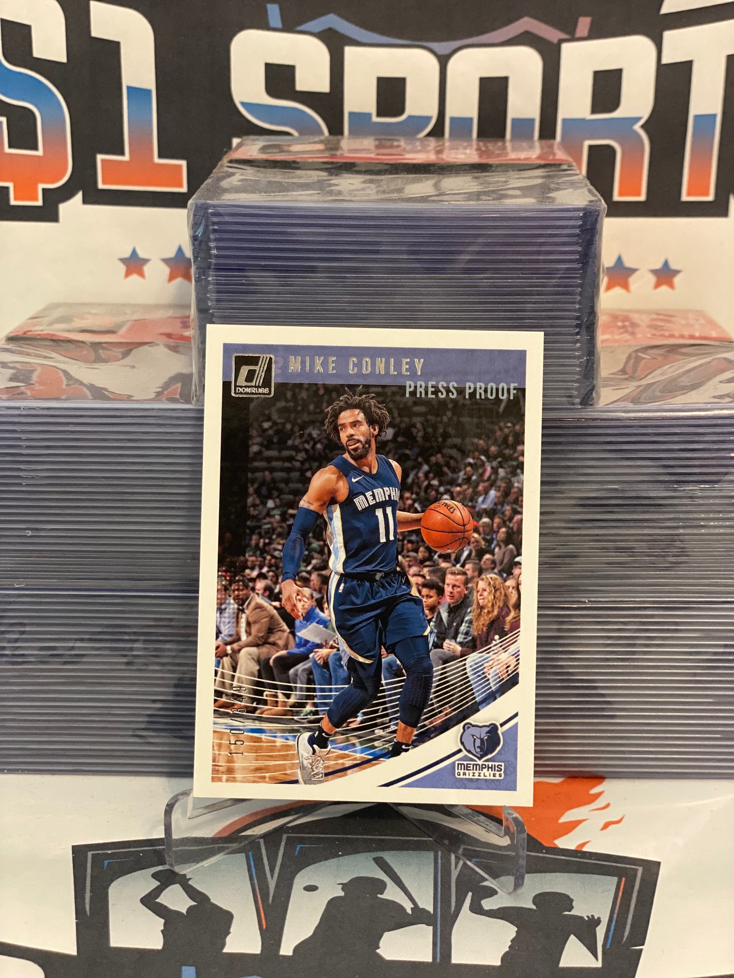 2018 Donruss (Press Proof 150/349) Mike Conley #104