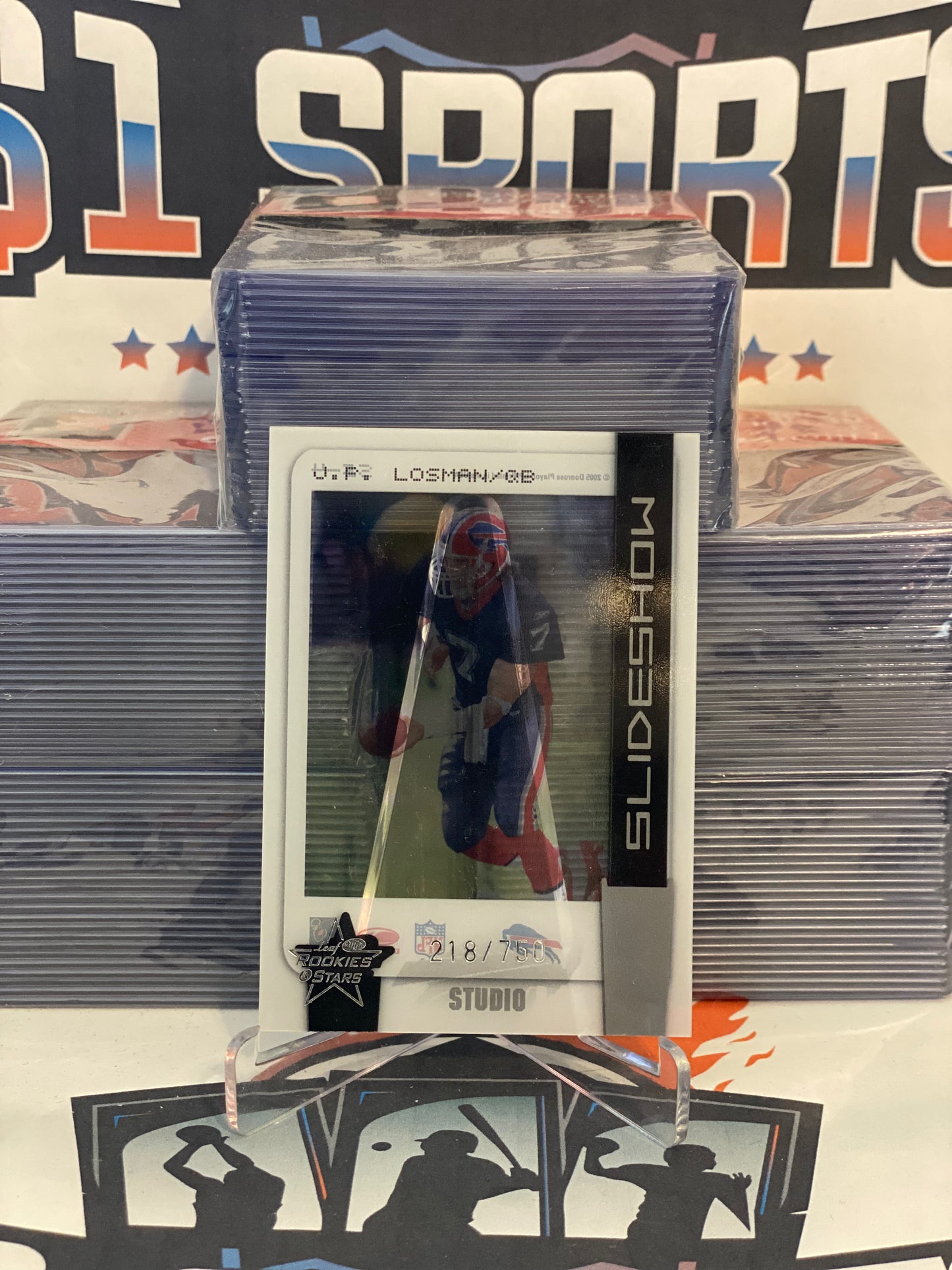 2005 Leaf Rookies & Stars (Slideshow 218/750) J.P. Losman #SS-4