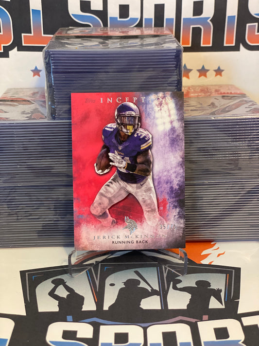 2015 Topps Inception (Red 35/75) Jerick McKinnon #74