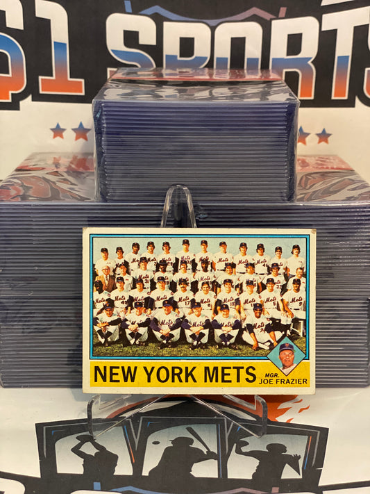 1976 Topps (New York Mets Team Checklist) Tom Seaver, Rusty Staub, Dave Kingman #531