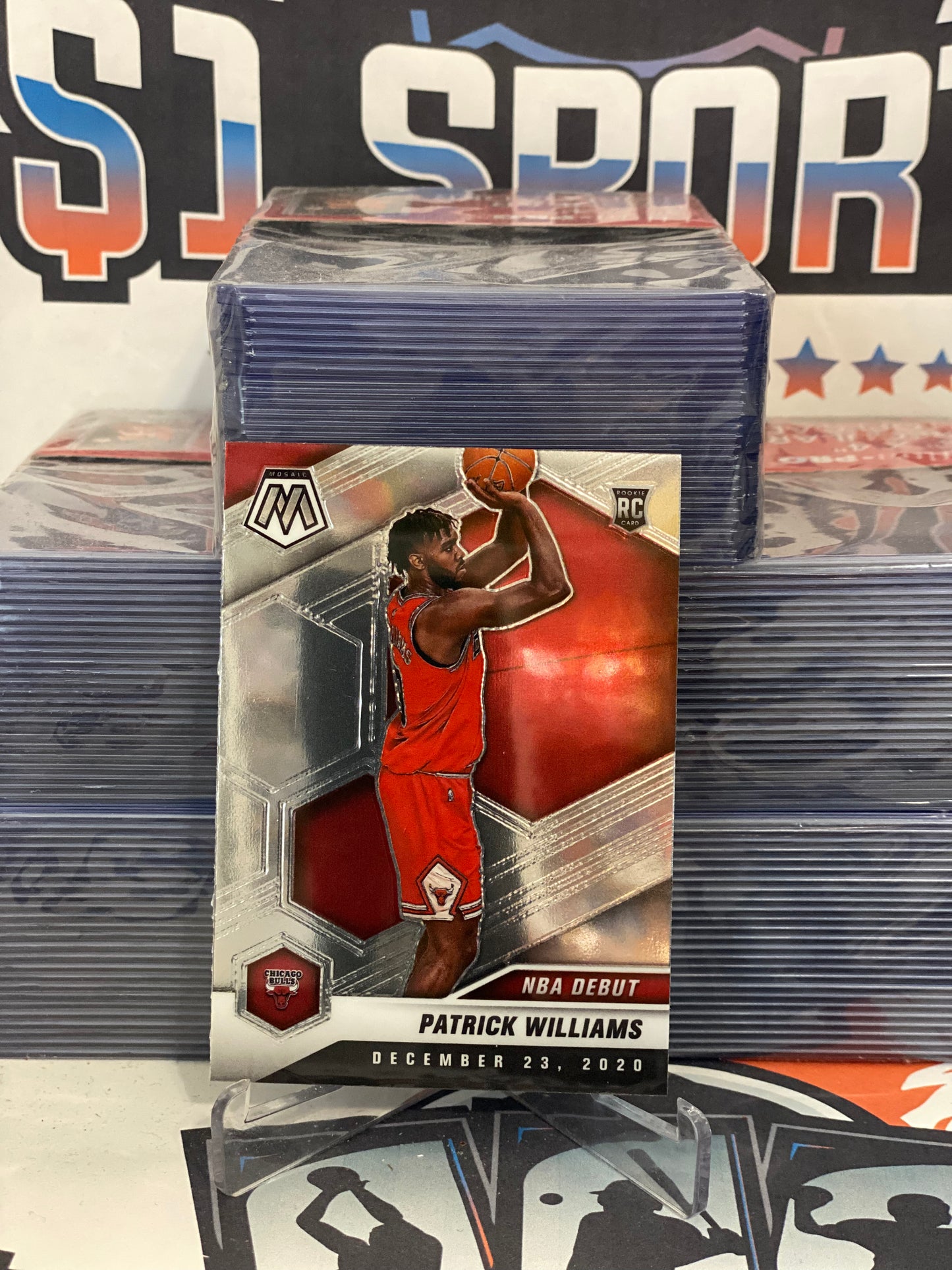 2020 Panini Mosaic (NBA Debut) Patrick Williams Rookie #267